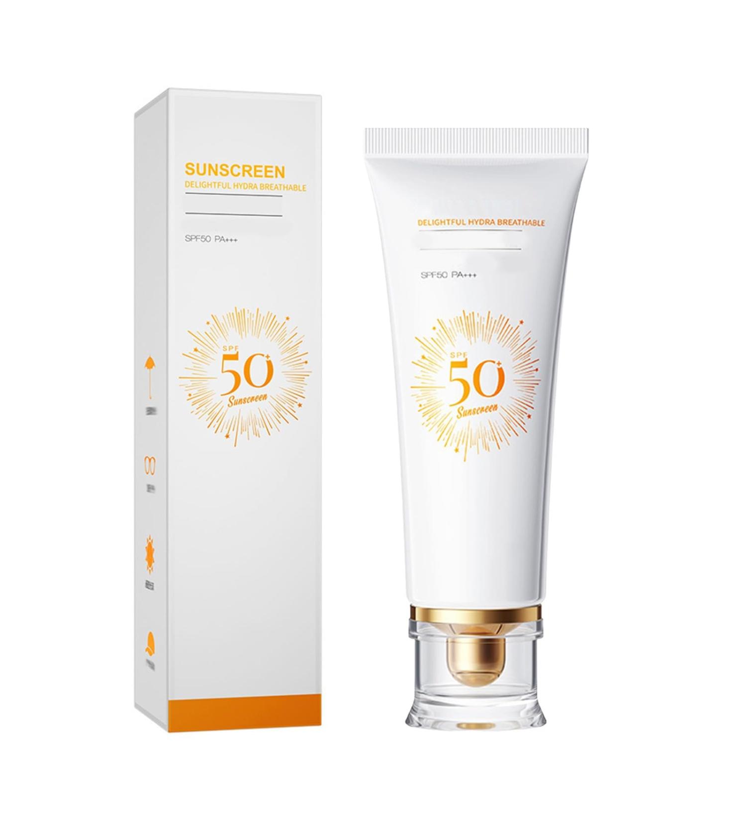 Rubu22a Tinted Sunscreen for Face SPF 35/50 Hydrating Sun Essence Face Sunscreen Leaves No Sticky Feeling Sunscreen Cream Against UVA and UVB Rays for All skin types Travel Size 40g (B) - Buy Online on GoSupps.com