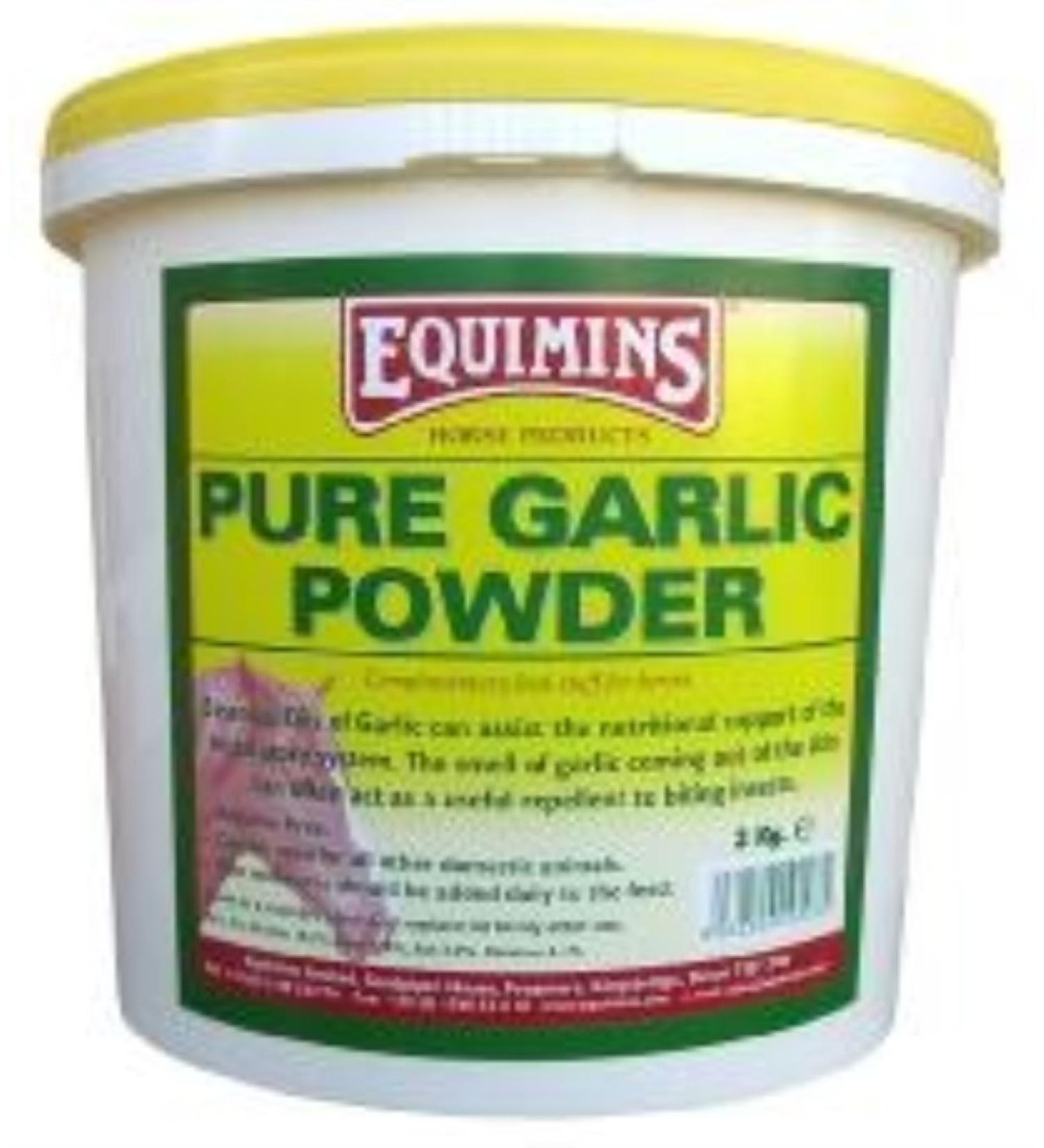 Equimins Horse Supplement Garlic Powder 3 kg Tub 107