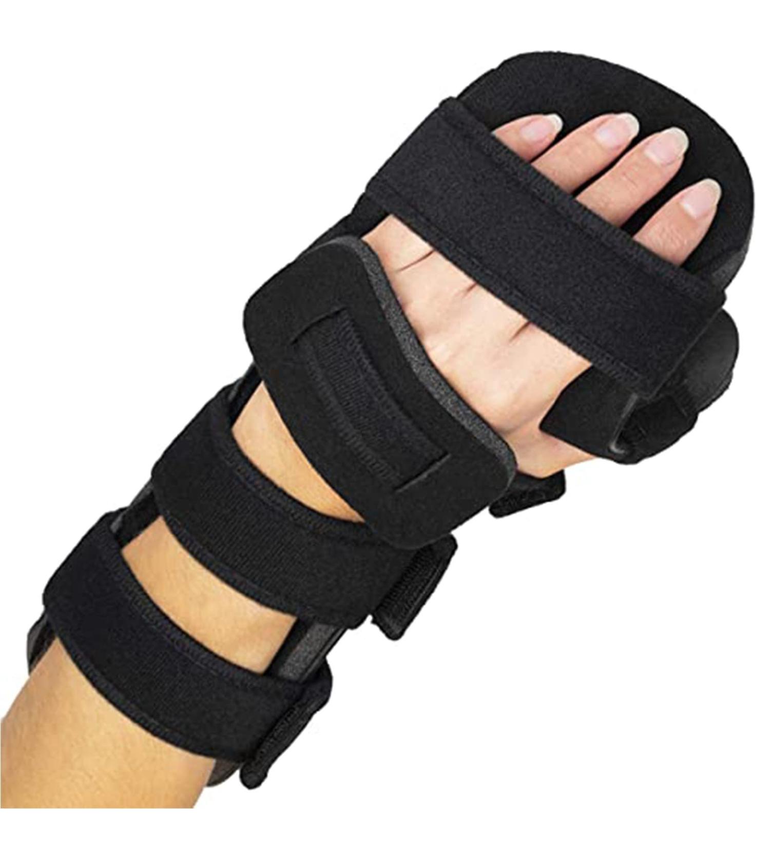 Stroke Hand Splint- Soft Resting Hand Splint for Flexion Contractures Comfortably Stretch and Rest Hands for Long Term Ease with Functional Hand Splint an American Heritage Industries Left Hand S left hand S - Buy Online on GoSupps.com