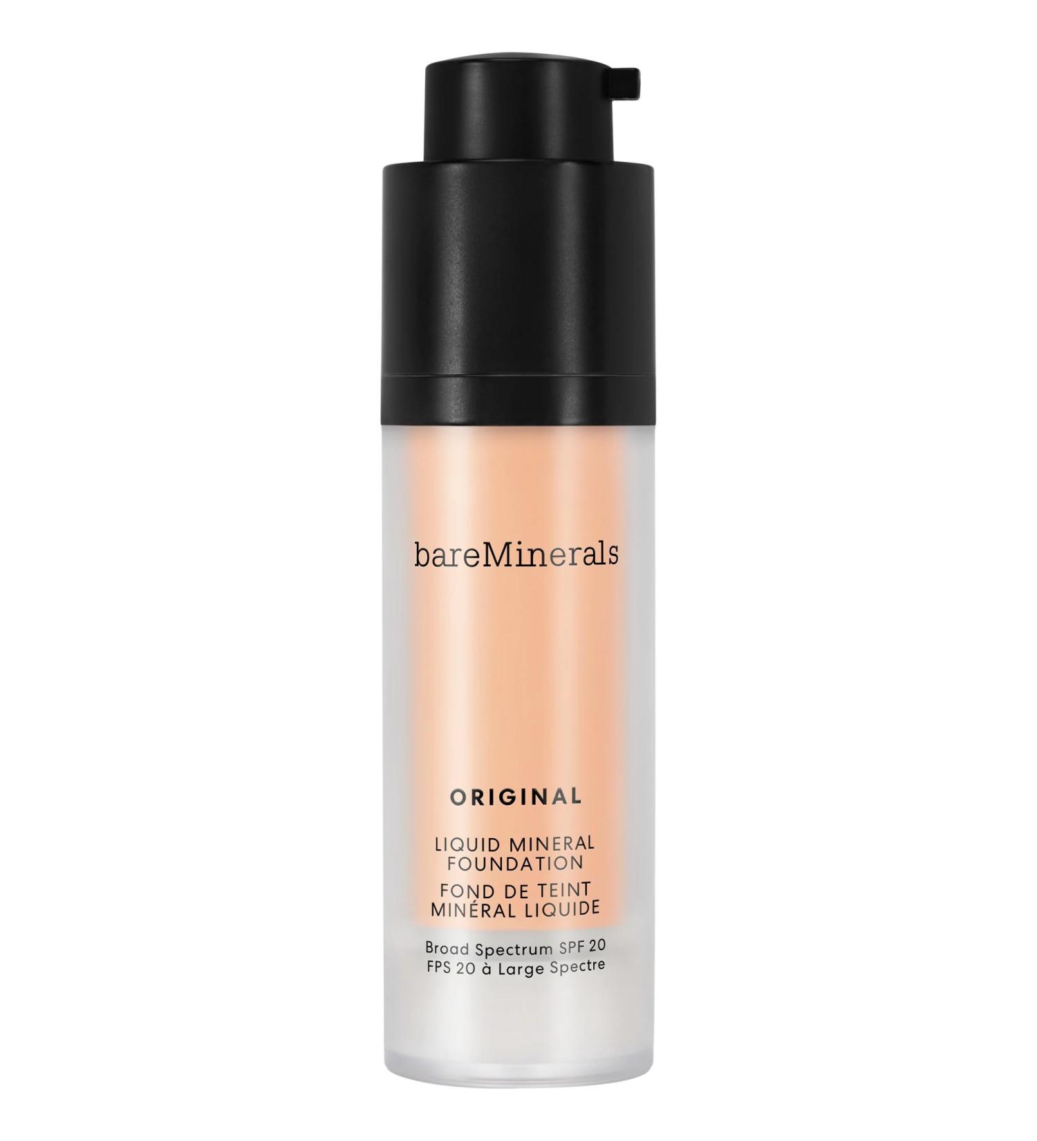 bareMinerals Original Liquid Mineral Foundation SPF 20 - Medium 10 | 1 oz | Lightweight & Natural Finish | Shop Internationally - Buy Online on GoSupps.com