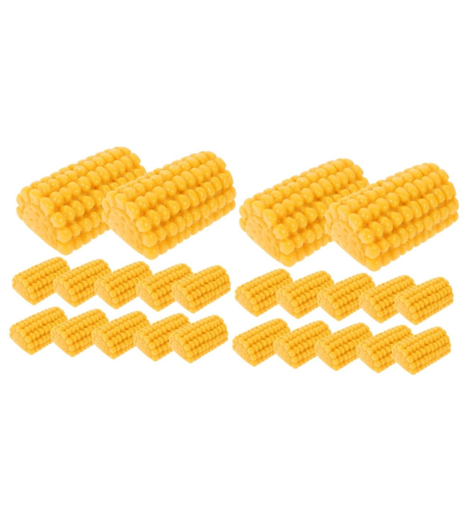 Milisten 60 Pcs Simulation Corn Mini Resin Child Model - Buy Online on GoSupps.com