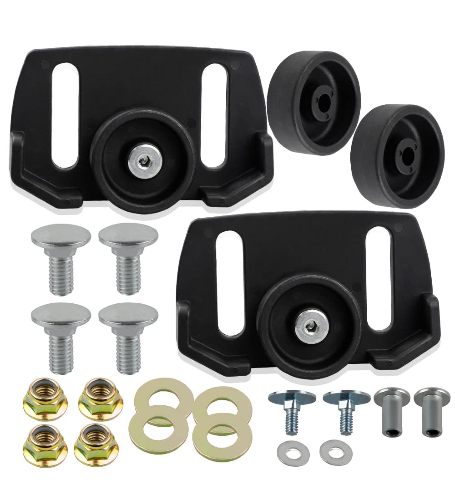 HUSWELL Universal Roller Wheel Skid Slide Shoes - Snow Blower Accessory - Buy Online on GoSupps.com