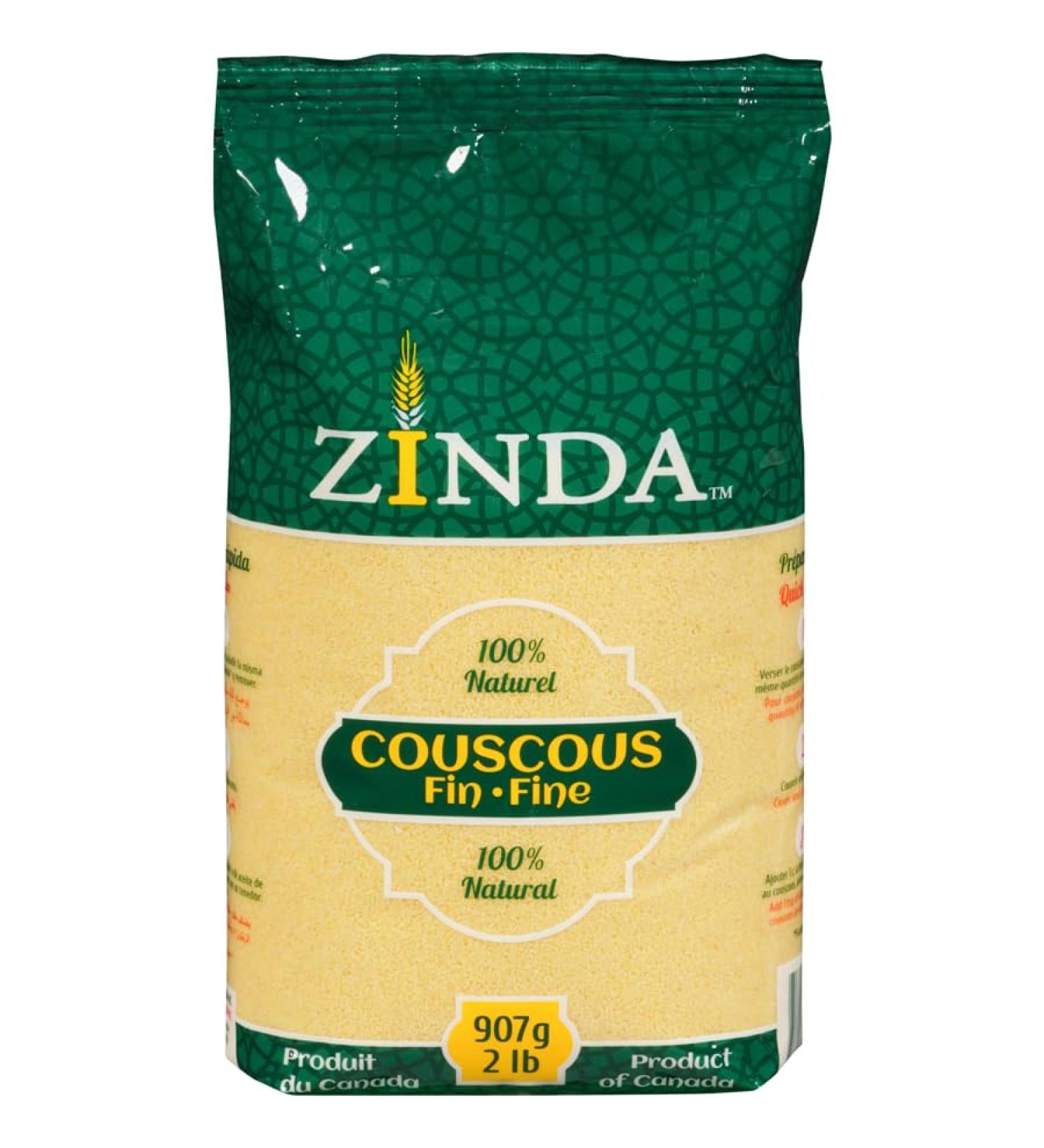 Fine Couscous 907g 100% natural zinda