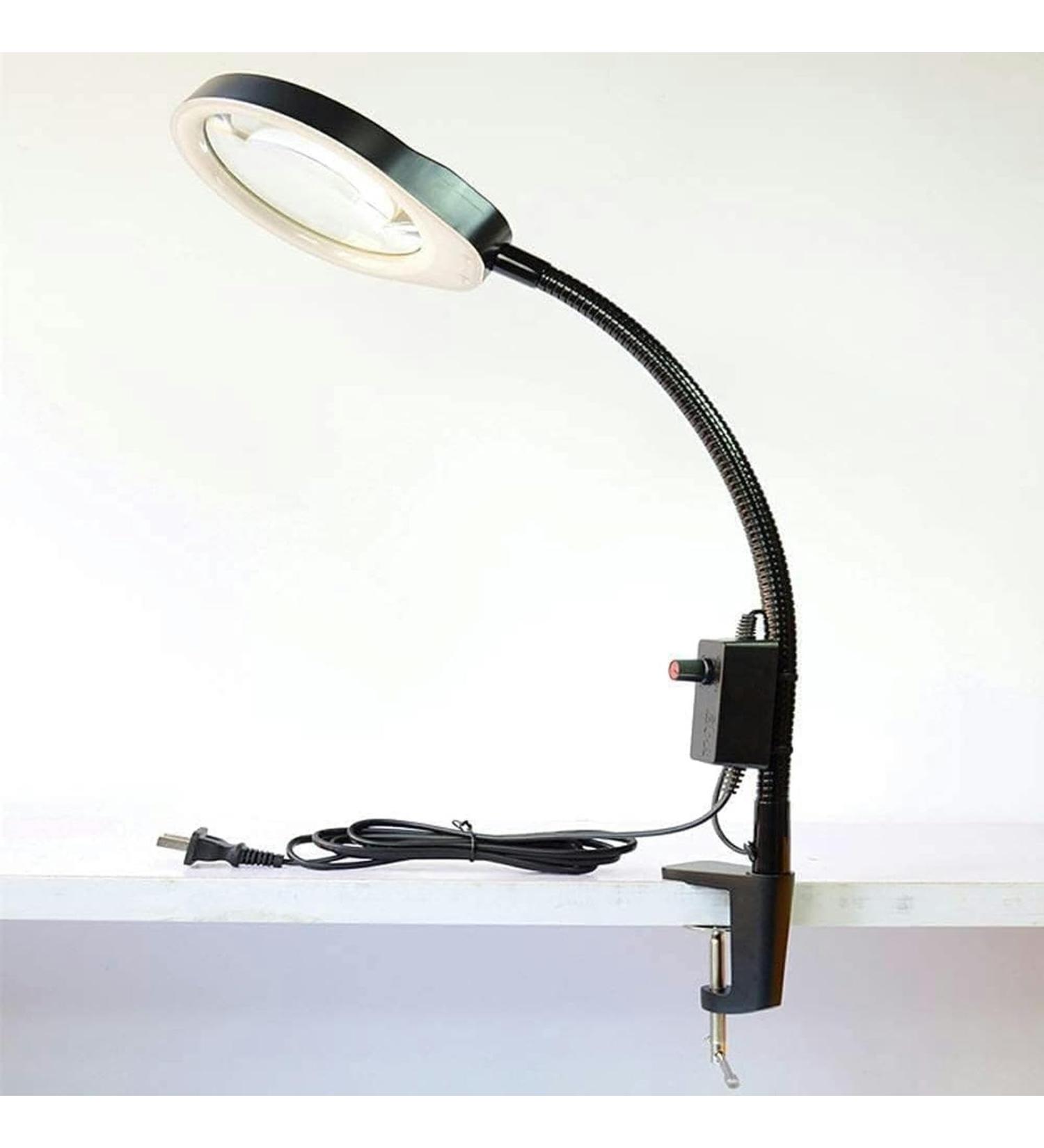 Portable Magnifier Portable HD Clip Desktop Magnifier Light Optical Glass Makeup Magnifier 10 Times Child Elderly Motherboard Circuit Magnifier Full of Stars - Buy Online on GoSupps.com