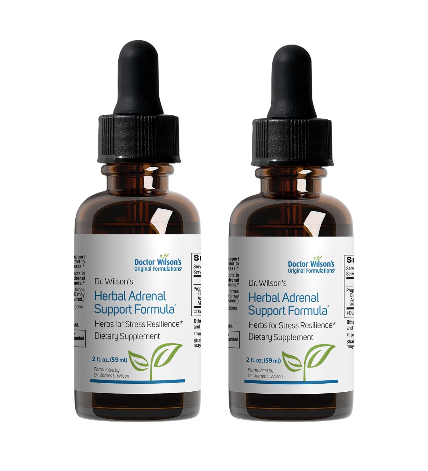 Doctor Wilson's Original Formulations 2-Pack Herbal Adrenal Support Formula 2 Liquid Ounces - Buy Online on GoSupps.com