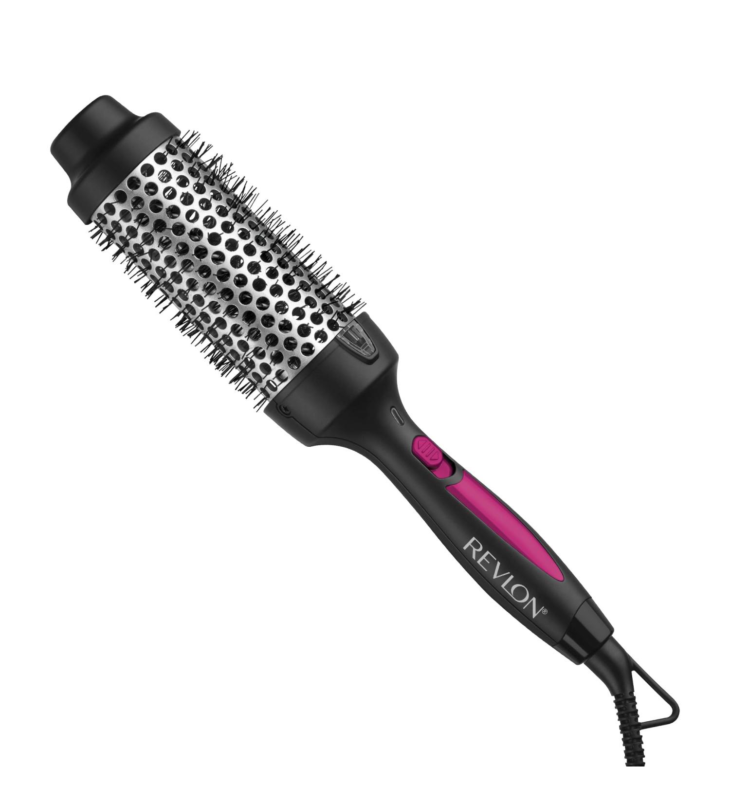 REVLON Perfect Match Hot Styler - Reduce Frizz Boost Shine & Create Curls | Volume Boosting Hot Brush for Effortless Blowout Style - Buy Online on GoSupps.com