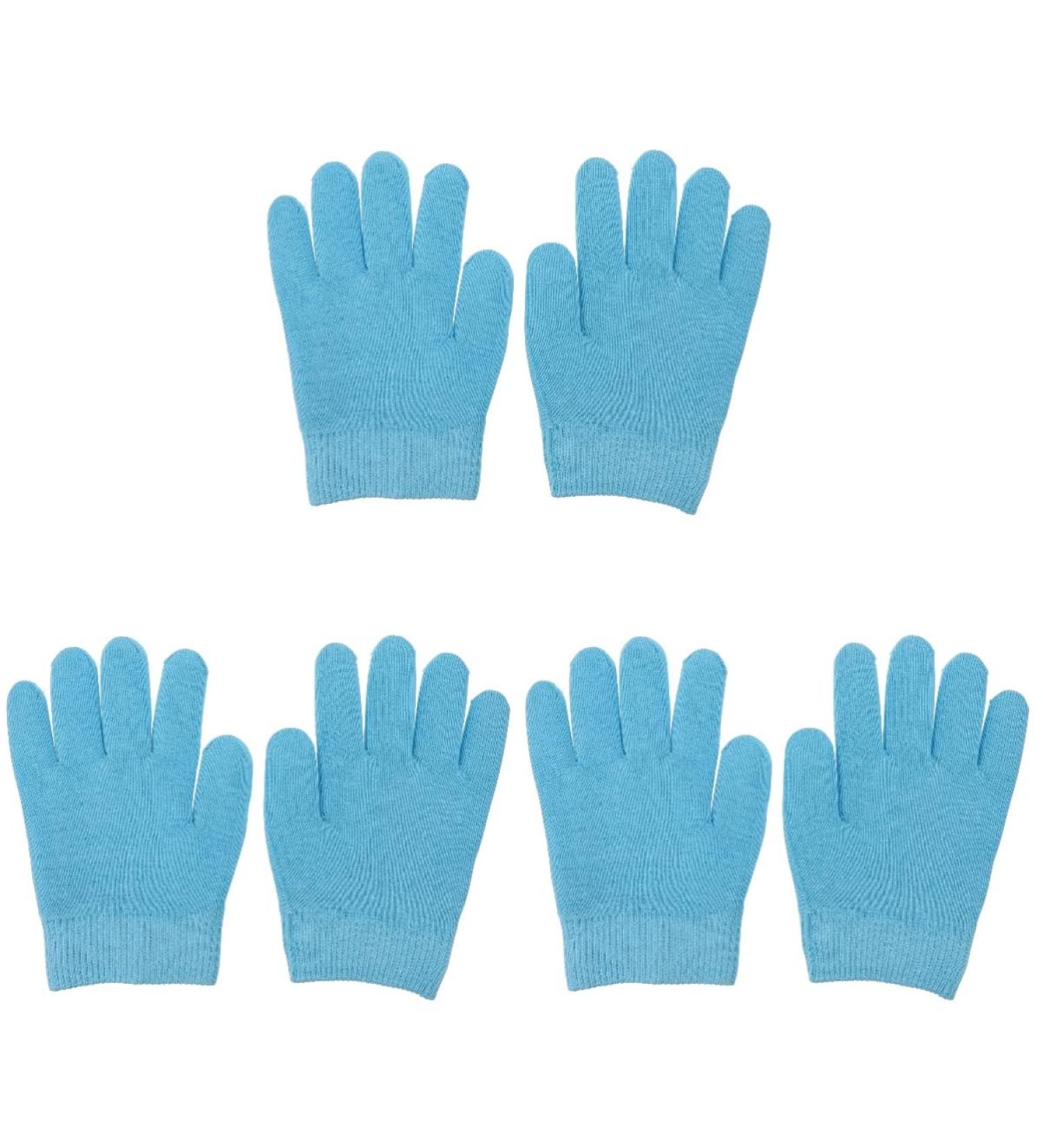 Beaupretty 3 Pairs Moisturizing Gel Gloves Hydrating Gloves Grooming Glove Skin Care Gloves Womens Glove Hand Gloves Hand Moisturizer Gloves Gel Gloves for Spa Cotton Miss Sock Make up - Buy Online on GoSupps.com
