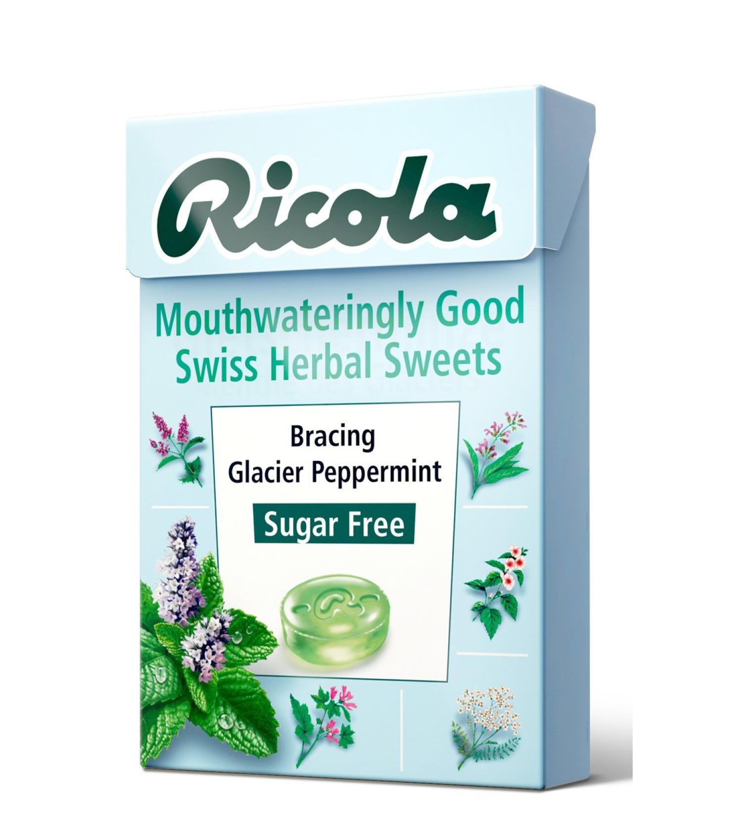 Ricola Bo te de 10 bo tes de menthe poivr e sans sucre 45 g - Buy Online on GoSupps.com