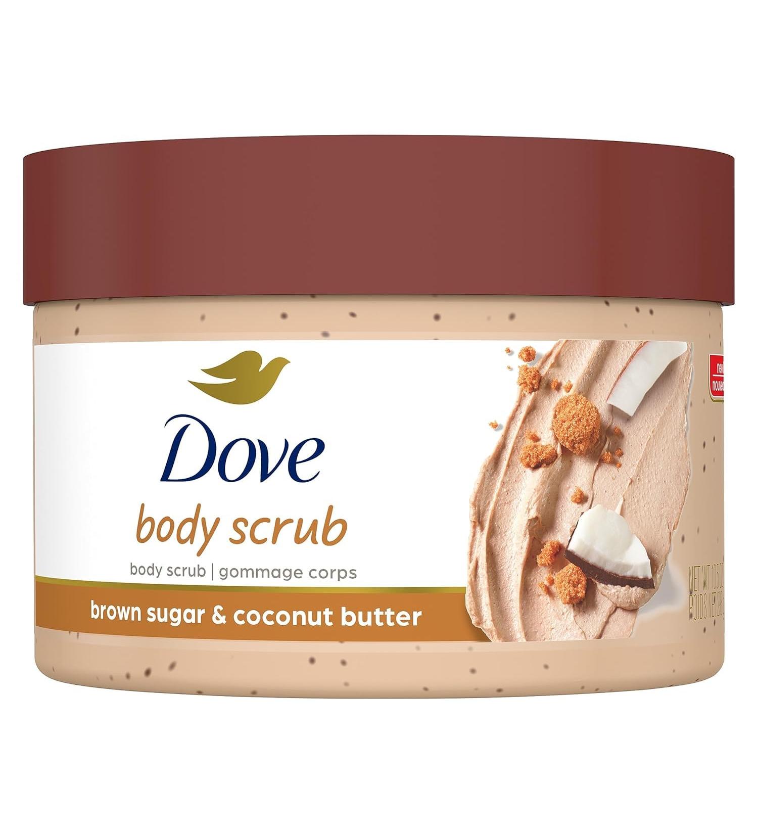 Do.vee Exfoliating Body Polish Scrub - Brown Sugar & Coconut Butter for Dry Skin | Gentle Exfoliation & Moisturization for Soft Smooth Skin - Buy Online on GoSupps.com