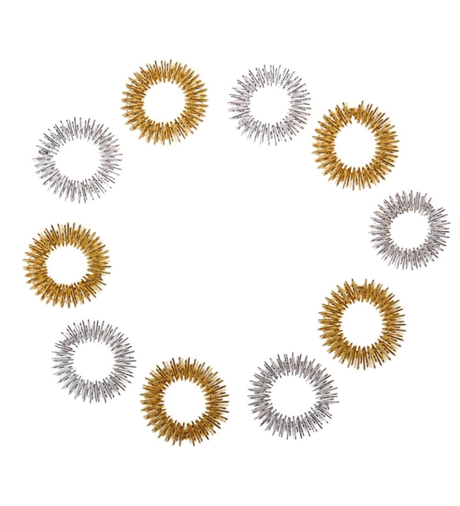 Rosenice Massage Rings for Acupressure - 10pcs | Chinese Medicine - International Shipping Available - Buy Online on GoSupps.com