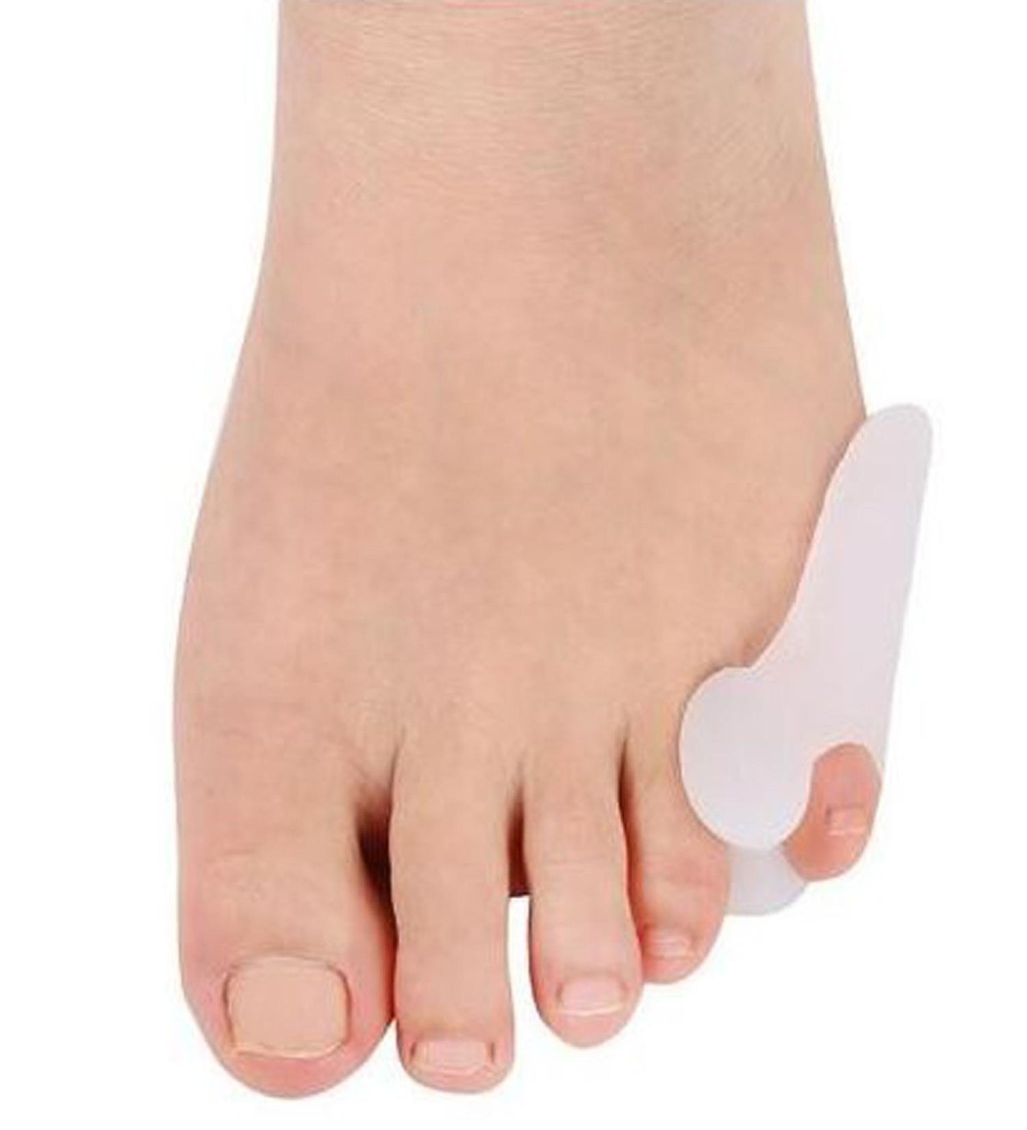 Premium Silicone Gel Toe Spreader for Hallux Valgus - Toe Alignment & Protection for Women Men & Children (2 Pairs) - Buy Online on GoSupps.com