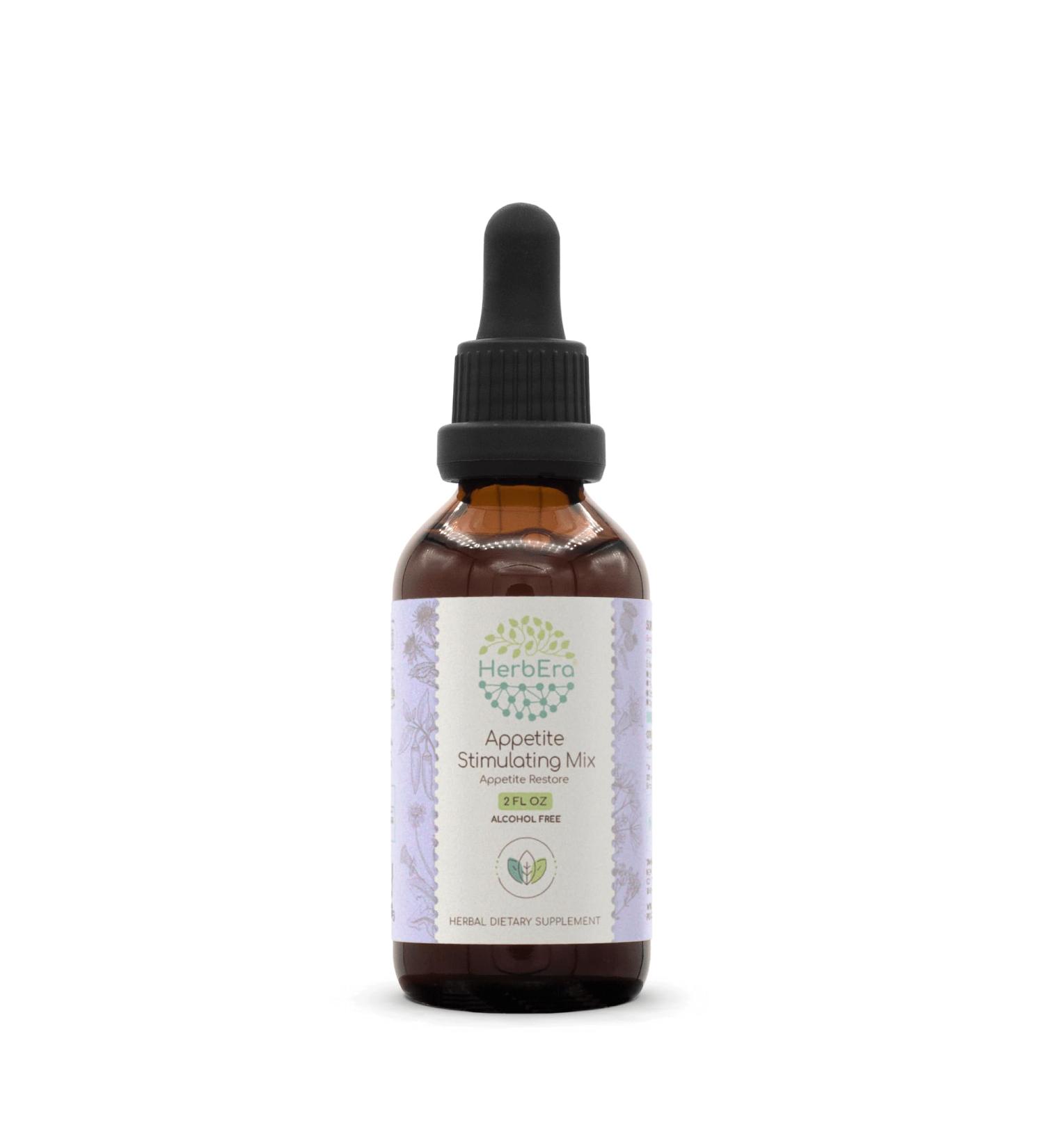 Appetite Stimulating Mix B60 Alcohol-Free Extract Tincture,Concentrated Liquid Drops Natural Burdock Root, Centaury, Fennel Seed, Cayenne Pepper, Dandelion, Blessed Thistle, Appetite Restore 2 Fl Oz 2 Fl Oz (Pack of 1) - Buy Online on GoSupps.com