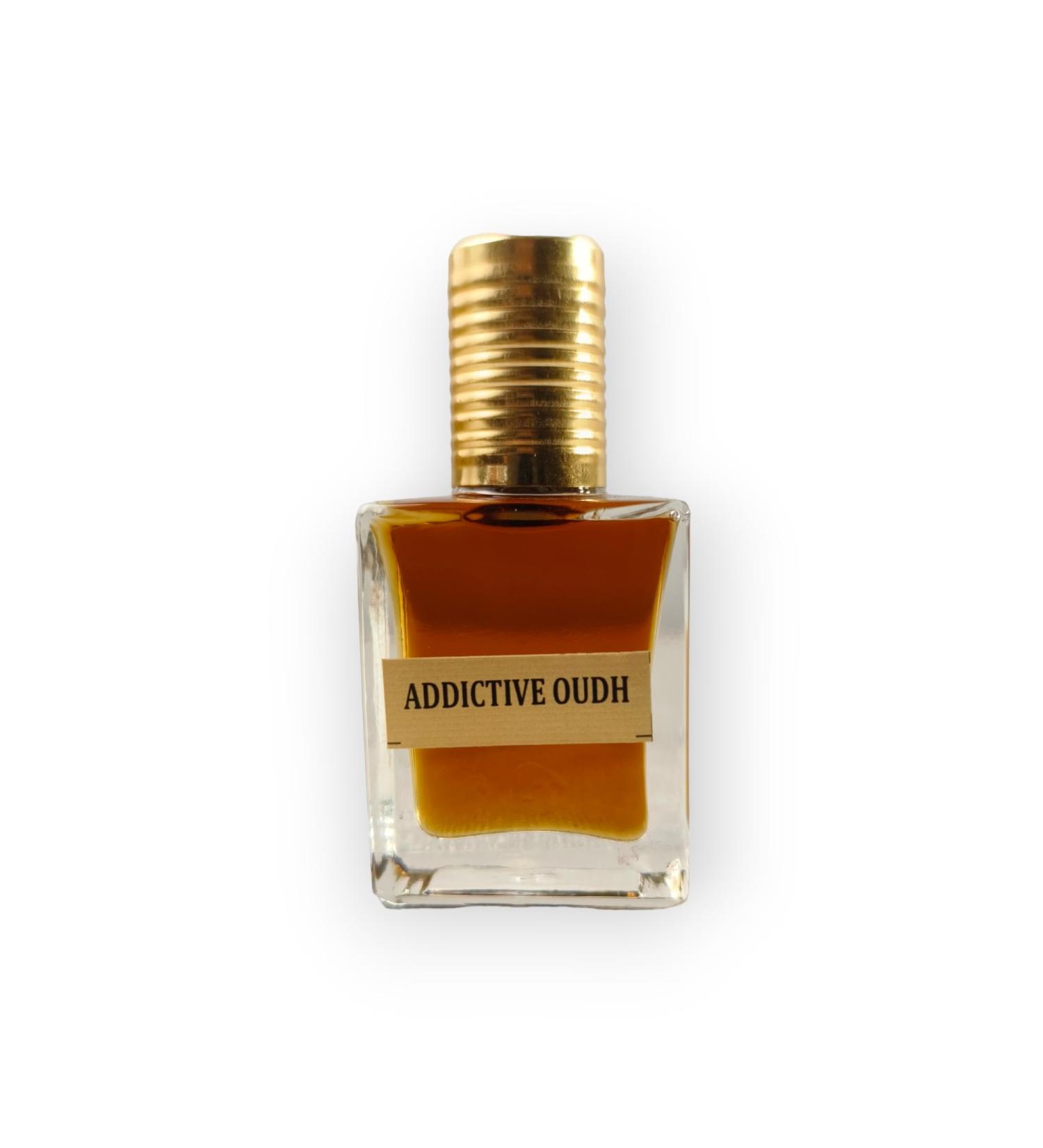 Addictive Oudh Premium Attar-Atar Perfume Oil Fragrance for Men and Women Unisex Parfume Scent Spray Long Lasting Roll On Essential Oil Itar Semi Natural Non Alcoholic Size Volume: 12ML (0.4 Fl Oz). - Buy Online on GoSupps.com