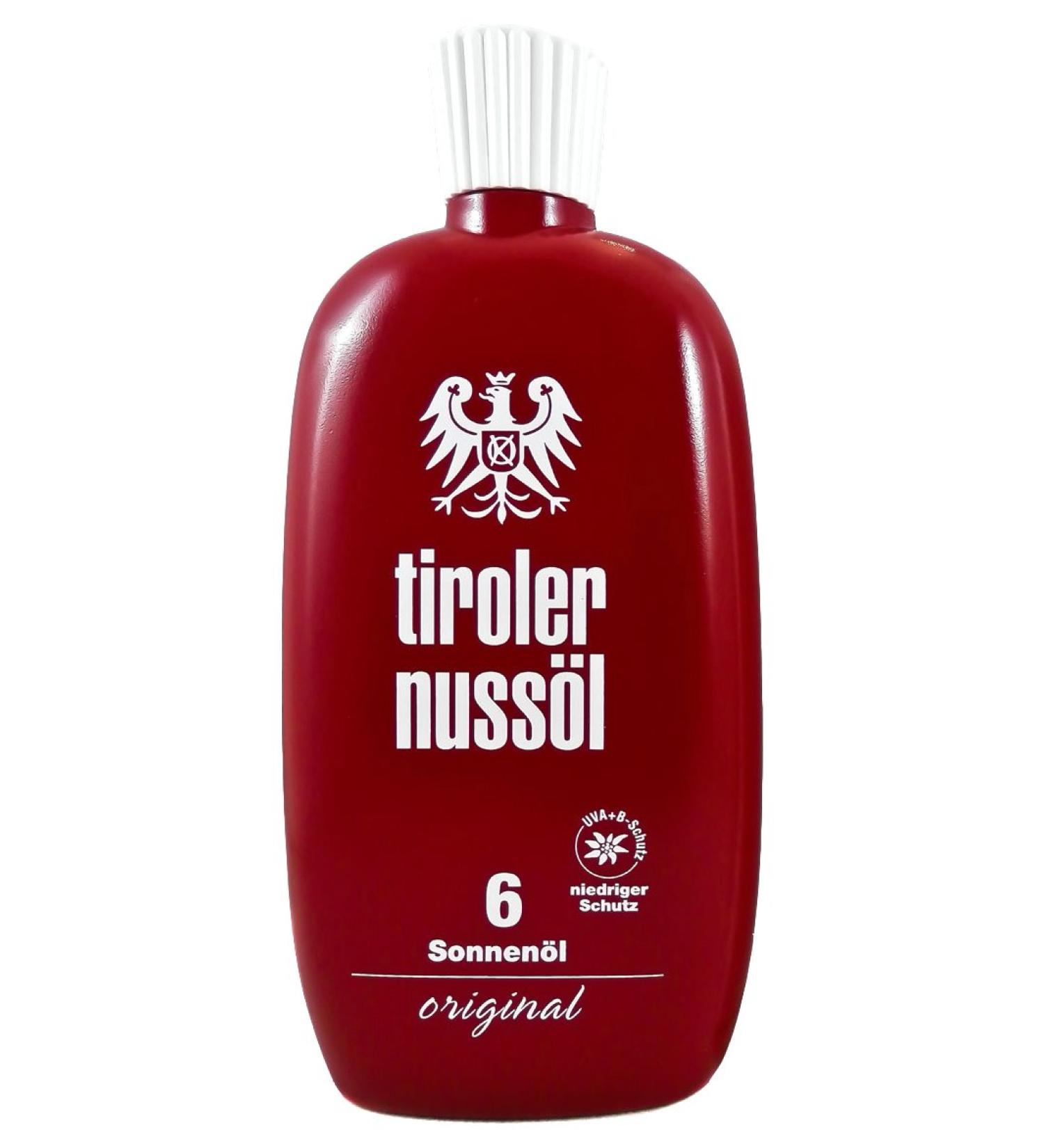 Tyrolean nut oil sun oil original waterproof SPF 6 1 pack (1 x 75 ml)