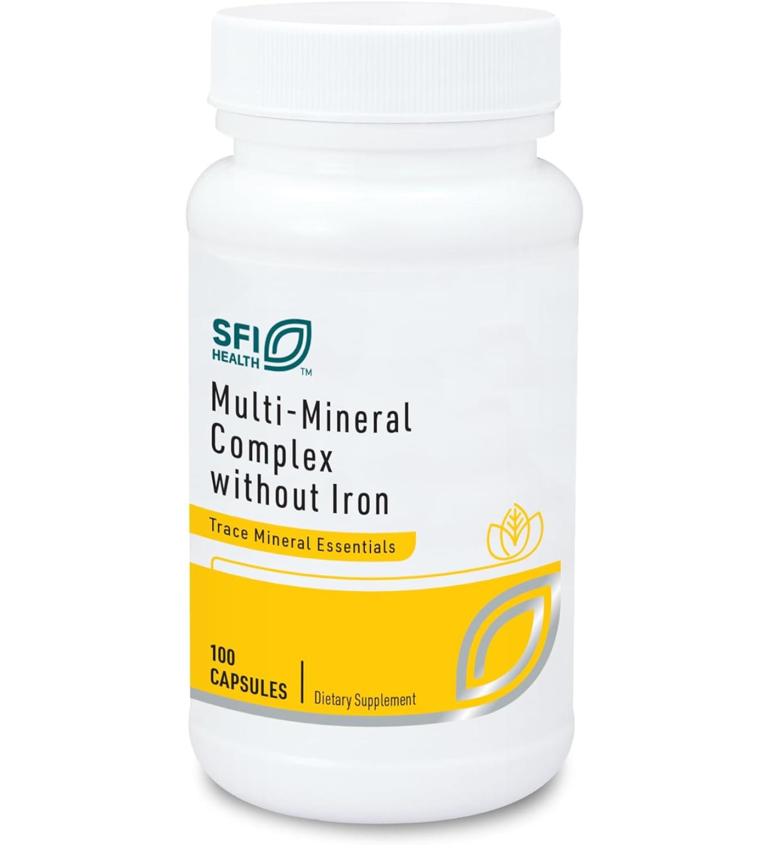 Klaire Labs Mineral-Only Complex - TRAACS Multimineral Formula Chelated & Hypoallergenic Blend with No Iron (100 Tablets) - Buy Online on GoSupps.com