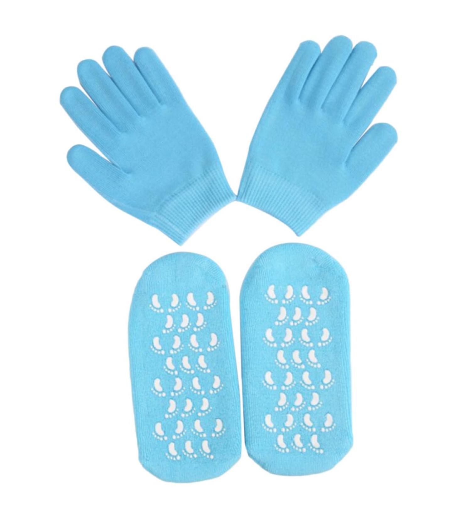 SOESFOUFU Gel Socks for Moisturizing Hand Plant Essential Oils Moisture Gloves Beauty Plant Essential Oils Spa Gel Socks Silicone Socks Lotion Gloves Moisturizing Hand Gloves Dry Cosmetic medium - Buy Online on GoSupps.com