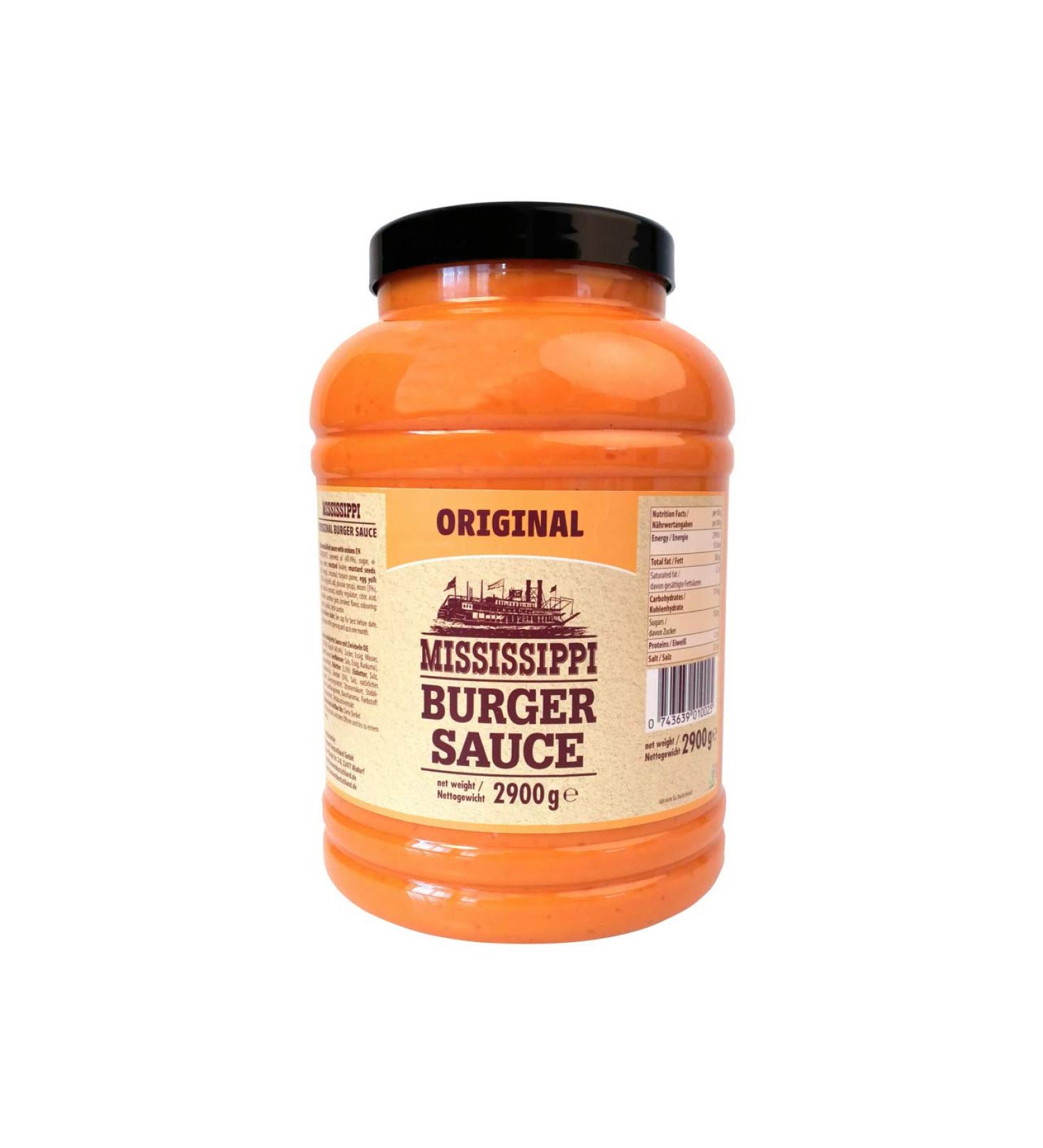 Mississippi Mississippi Original Burger Sauce 2900g