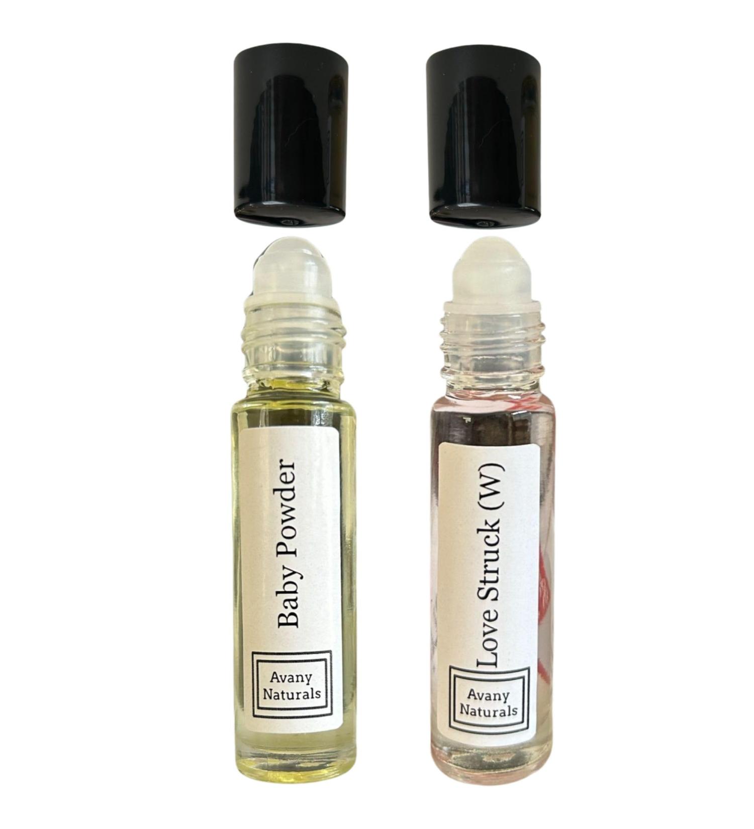 Perfumed Body Oil Samples - Mini Perfumes Women Rollerball Fragrance Oil Small Perfume for Woman Travel Size Cologne 2 pc (Fresh Duo) - Buy Online on GoSupps.com
