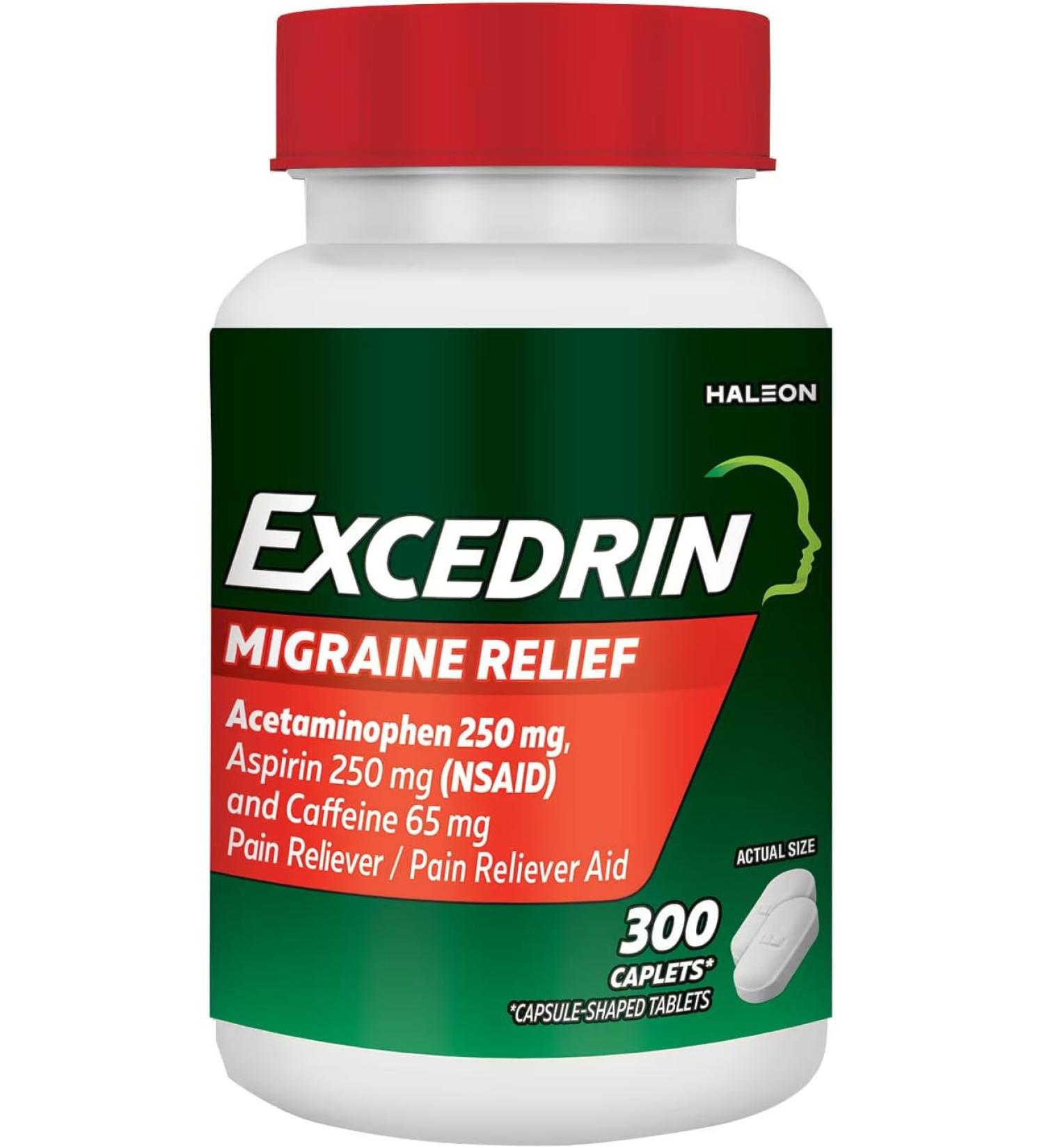SCS Excedrin MigraineTablets - 300 ct.