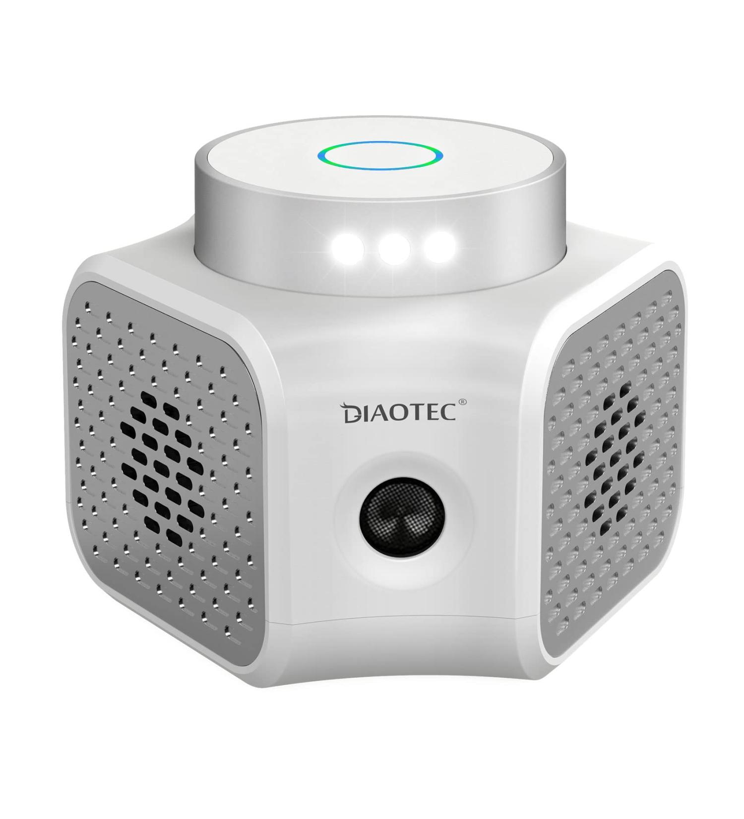 Diaotec Plug in Rodent Repellent - Ultrasonic Squirrel & Mouse Repellent with LED Strobe Lights - Buy Online on GoSupps.com