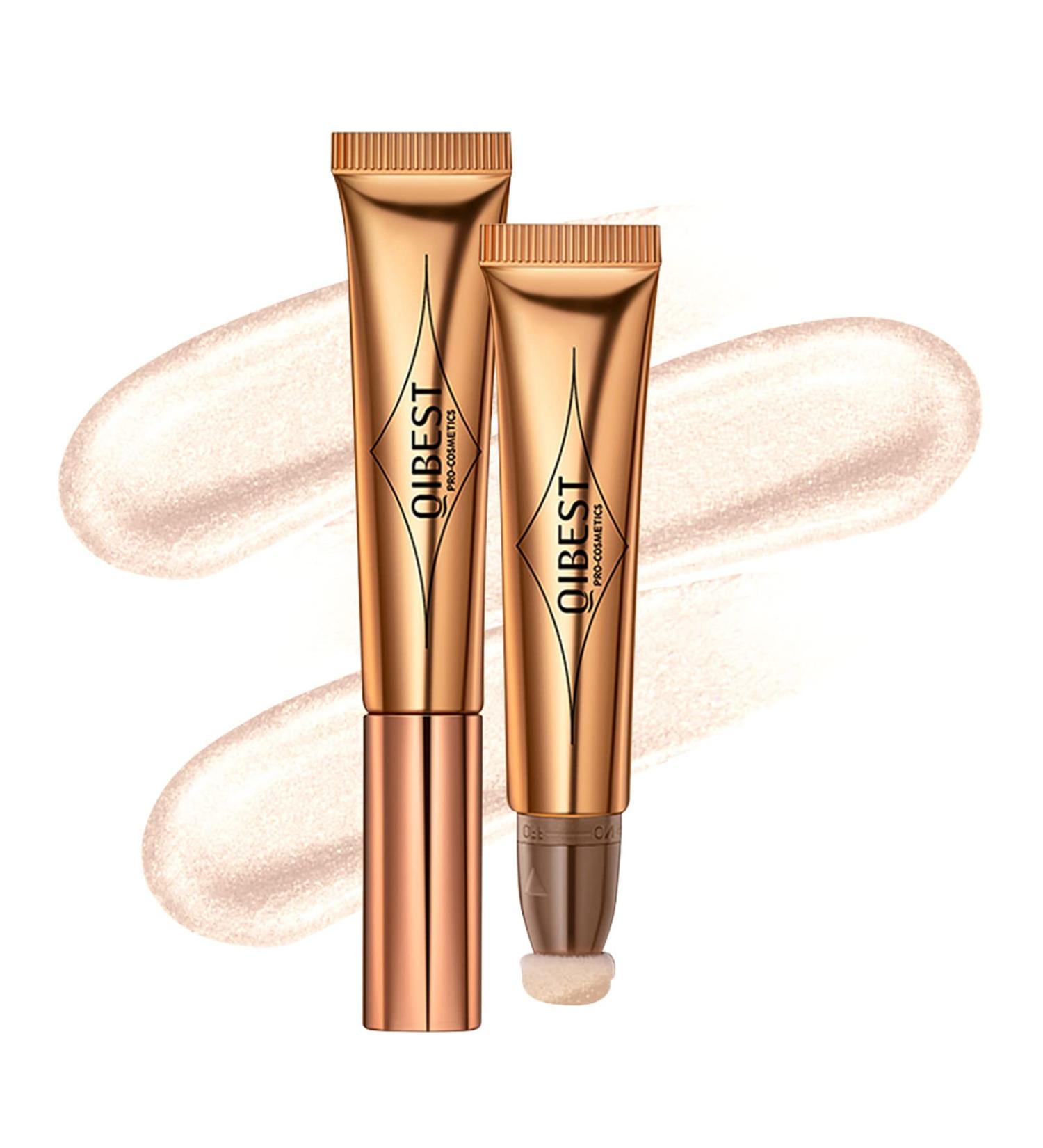 SUMEITANG Liquid Highlighter Wand Cream | Face Contour & Brightening Stick #04 White | Long-Lasting Waterproof Formula - Buy Online on GoSupps.com