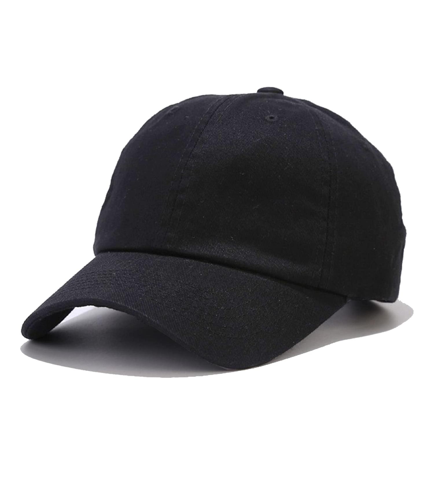 NPQQUAN Low Profile Cotton Baseball Cap - Adjustable Men Women Golf Dad Hat in Black - Buy Online on GoSupps.com