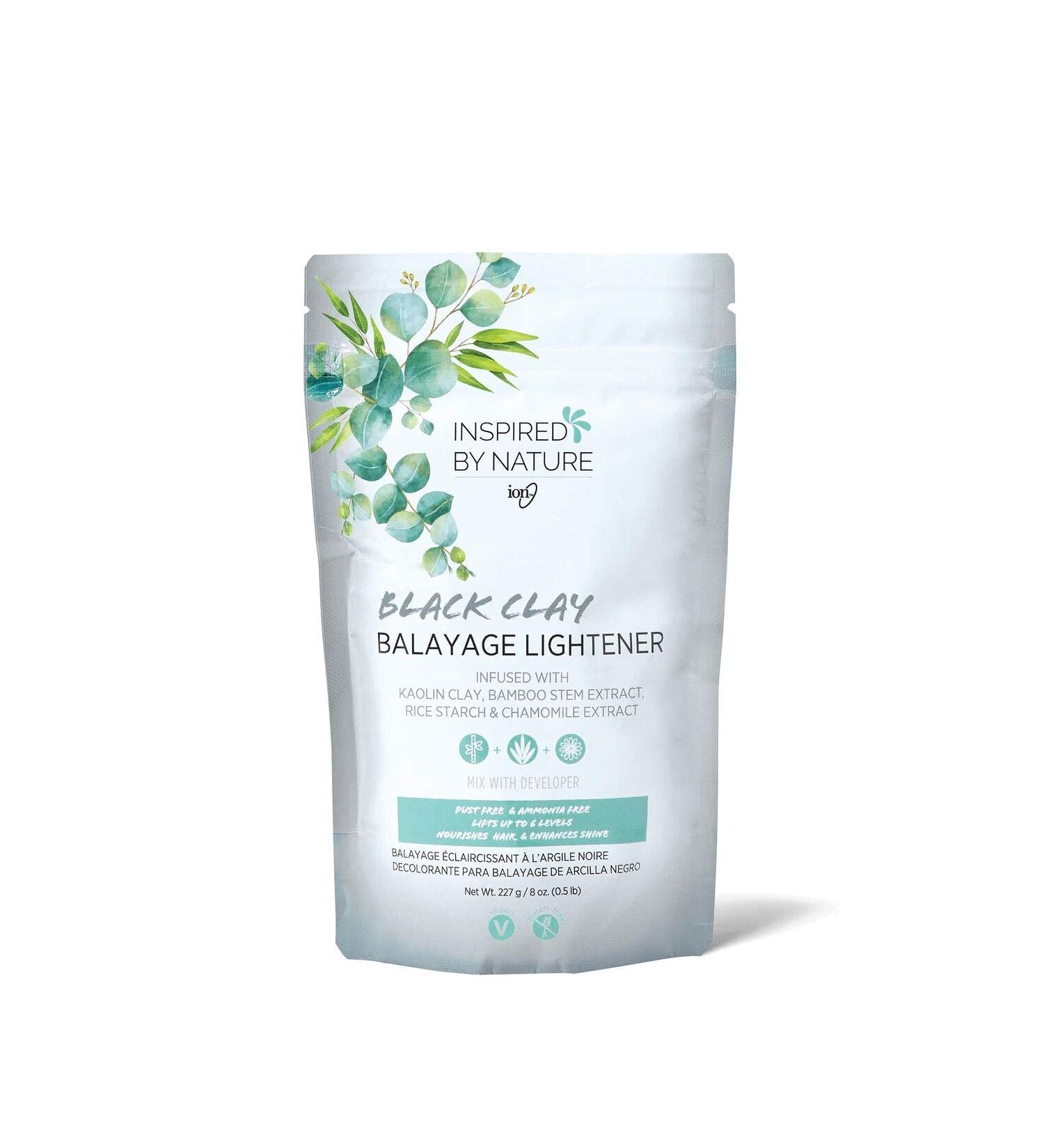 Ion Black Clay Balayage Lightener - Professional Hair Coloring Solution - Buy Online on GoSupps.com