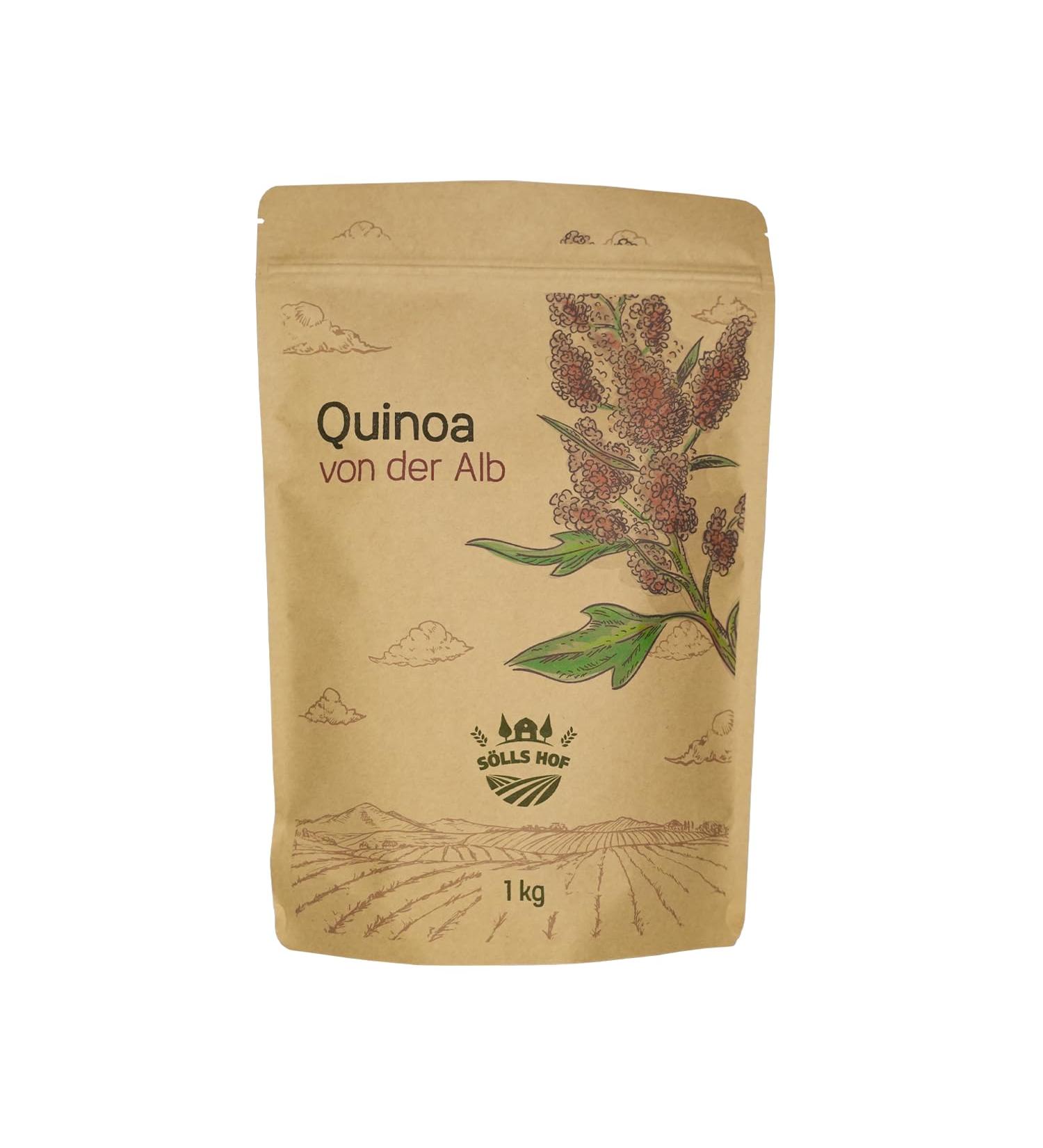 High-Fiber German Quinoa - 1 kg | Protein Source GMO-Free International Shipping - Buy Online on GoSupps.com