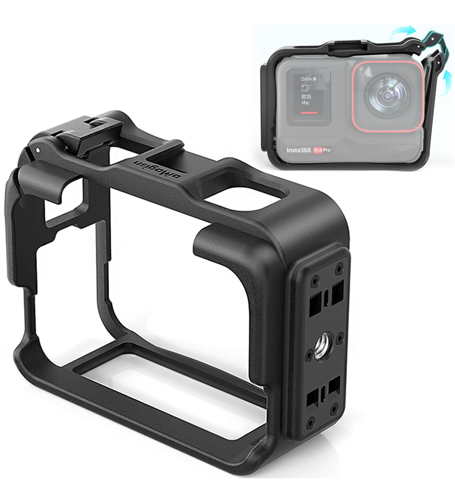 Honbobo Ace Pro Protective Frame - Compatible with Insta360 Ace Pro & Camera Cage Accessories for Enhanced Durability | International Shipping Available - Buy Online on GoSupps.com