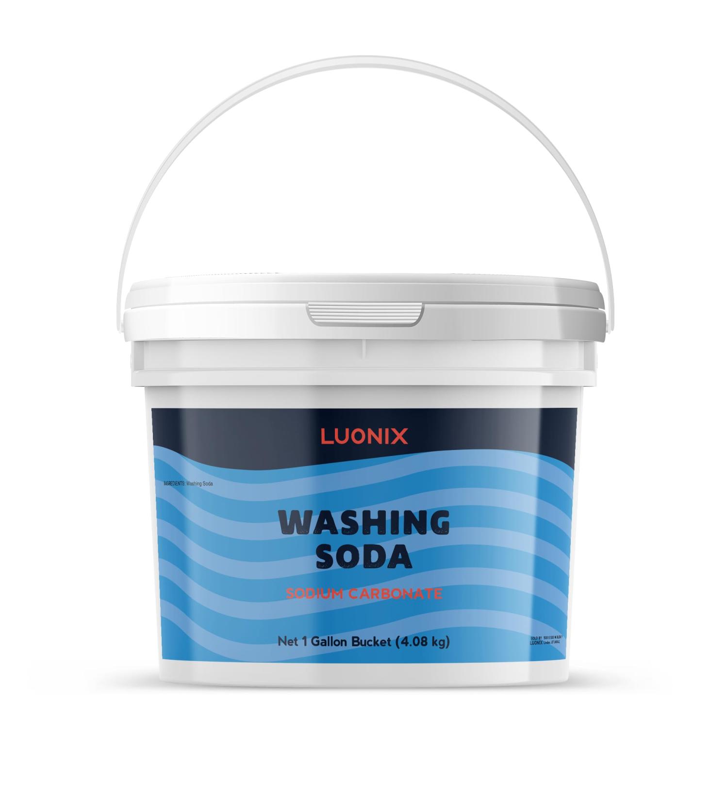 Buy Washing Soda 1 Gallon - Sodium Carbonate Laundry Additive | 144 Ounce Pack for International Shipping - Buy Online on GoSupps.com