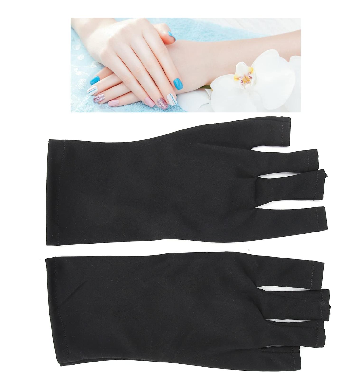 Buy UV Shield Nail Art Gloves - Anti-UV Protective Gloves for Manicure & LED Lamp Use | International Shipping - Buy Online on GoSupps.com