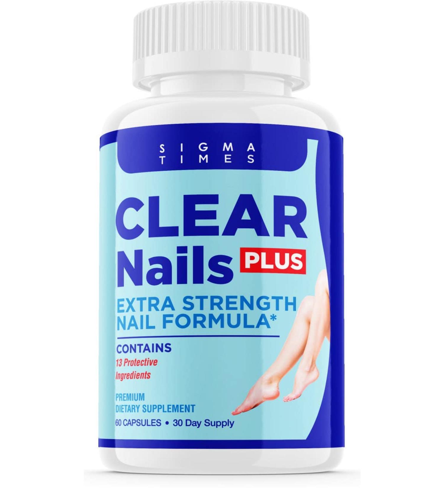 Clear Nails Plus Probiotic Pills - Advanced Formula (60 Capsules) - Buy Online on GoSupps.com