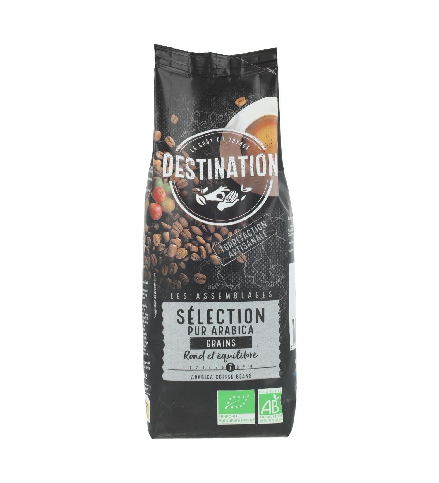 Destination Caf Bio S lection Grains 1 kg