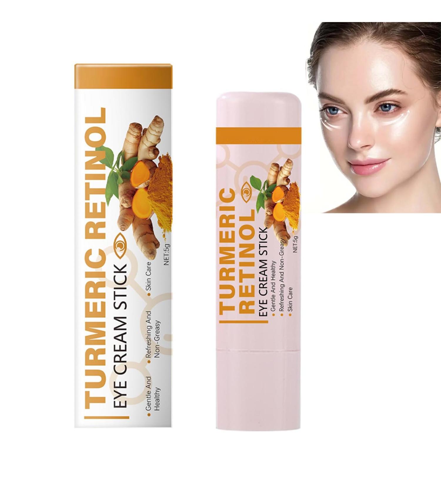 Lumibalm Turmeric Eye Cream Stick Lumibalm Eye Bags Lumi Balm Eye Cream Stick Eye Serum Moisturizing Eye Cream Balm Against Eye Bags Reduces Swelling and Eye Bags (10g) - Buy Online on GoSupps.com
