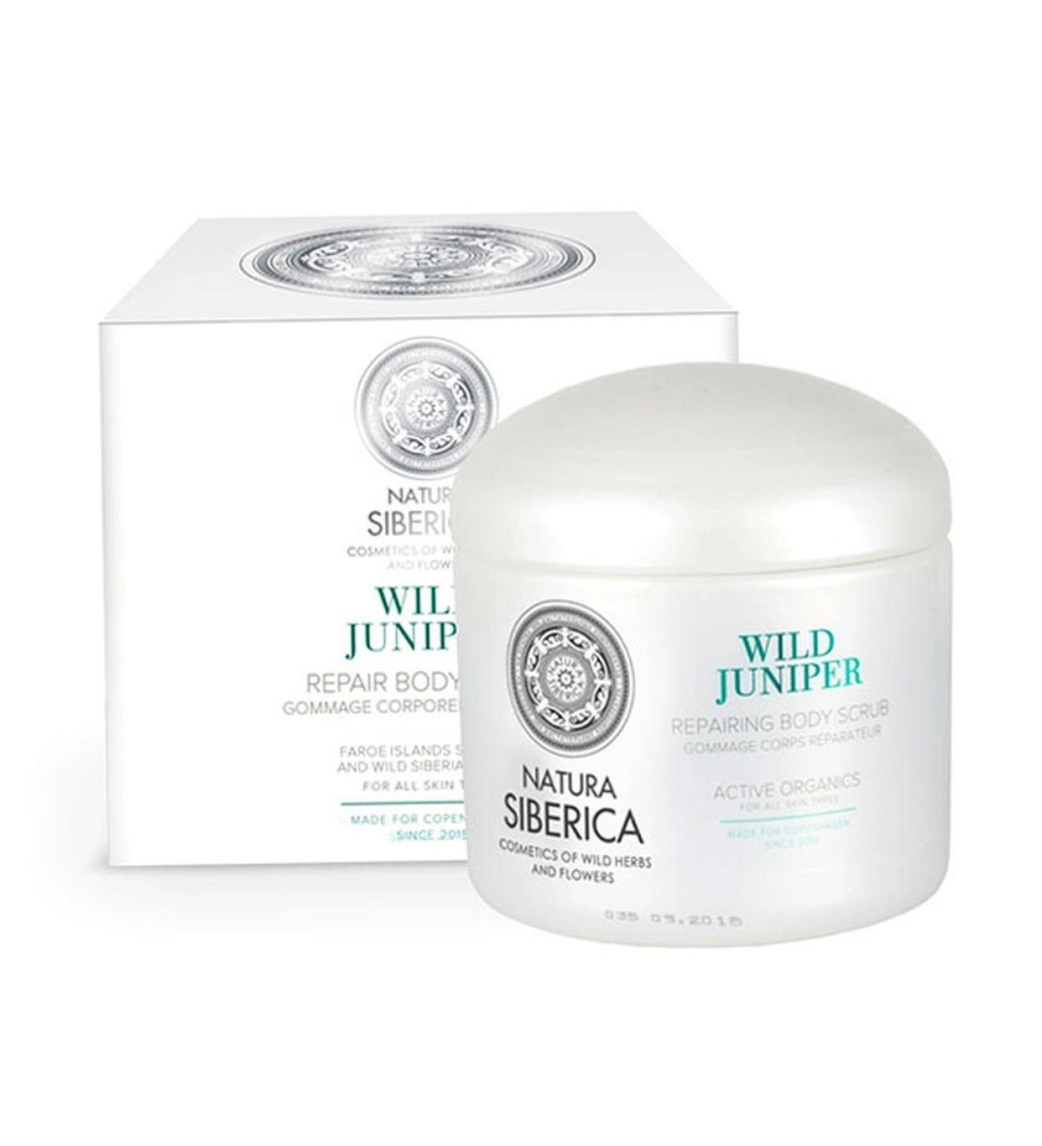 Natura Siberica Copenhagen Wild Juniper Repair Body Scrub Natural 370 ml