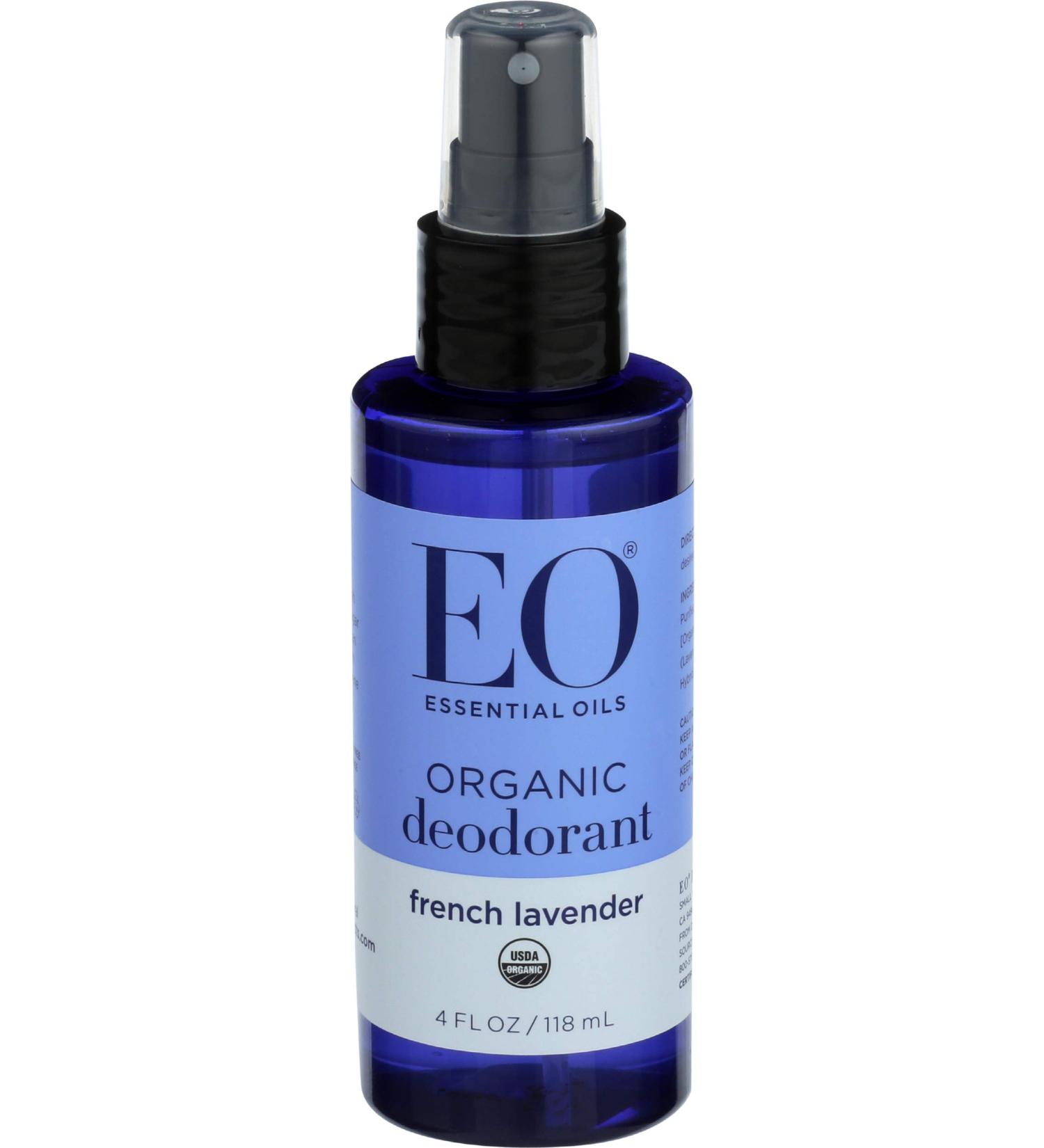 Buy Eo Organic Lavender Deodorant Spray 4oz (2-Pack) - Natural & Aluminum-Free - Buy Online on GoSupps.com