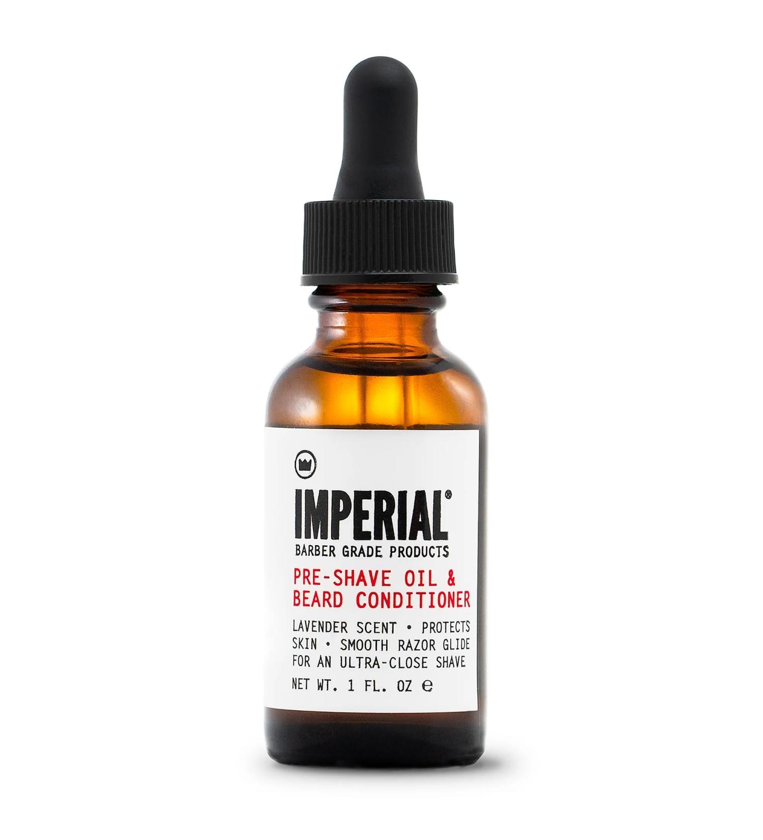 Imperial Barber Pre-shave Oil & Beard Conditioner - 1 oz | Premium Grooming for Men | International Shipping - Buy Online on GoSupps.com