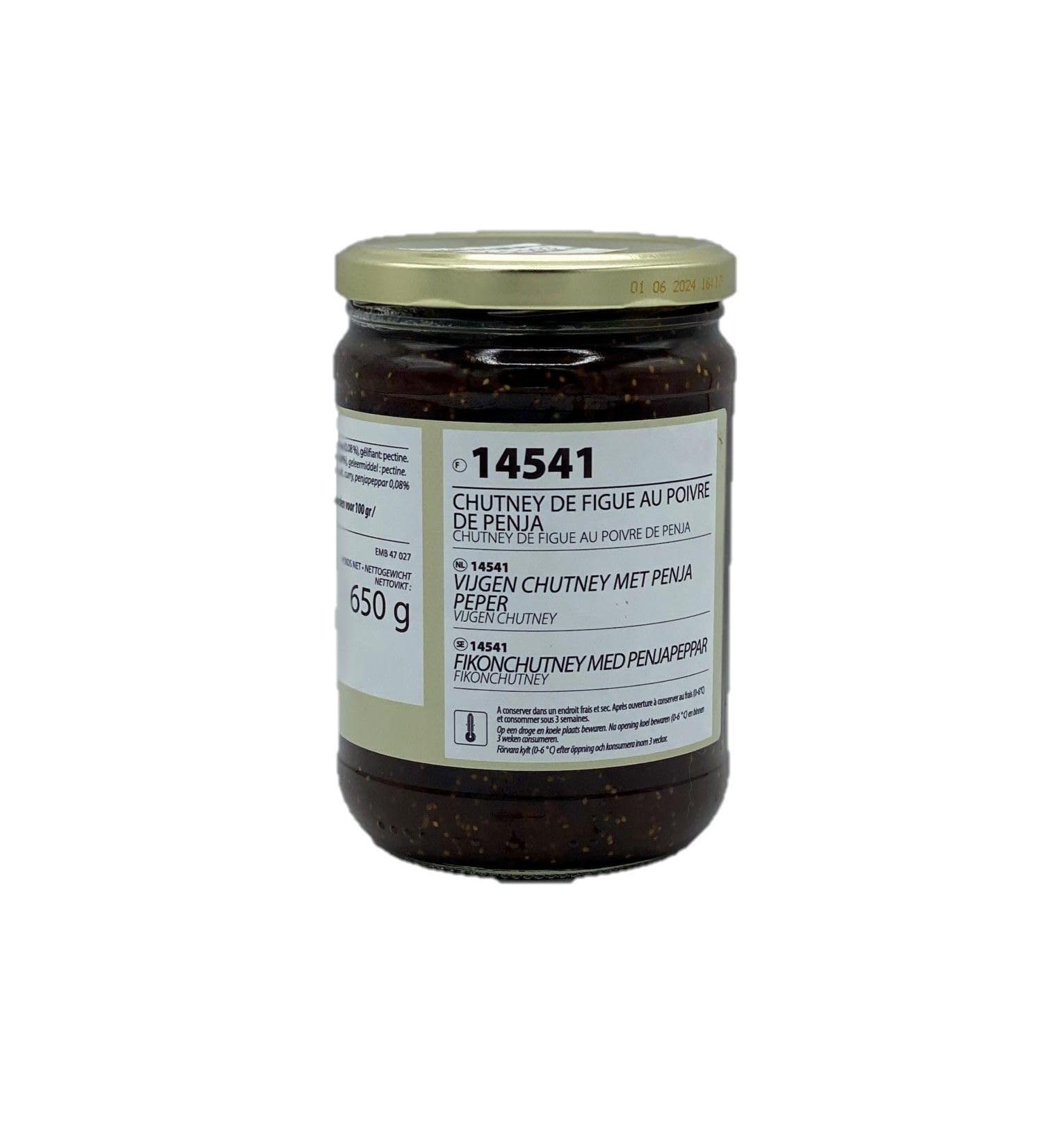 Maison des Gourmets Fig chutney with Penja pepper - Maison des Gourmets - 650g jar