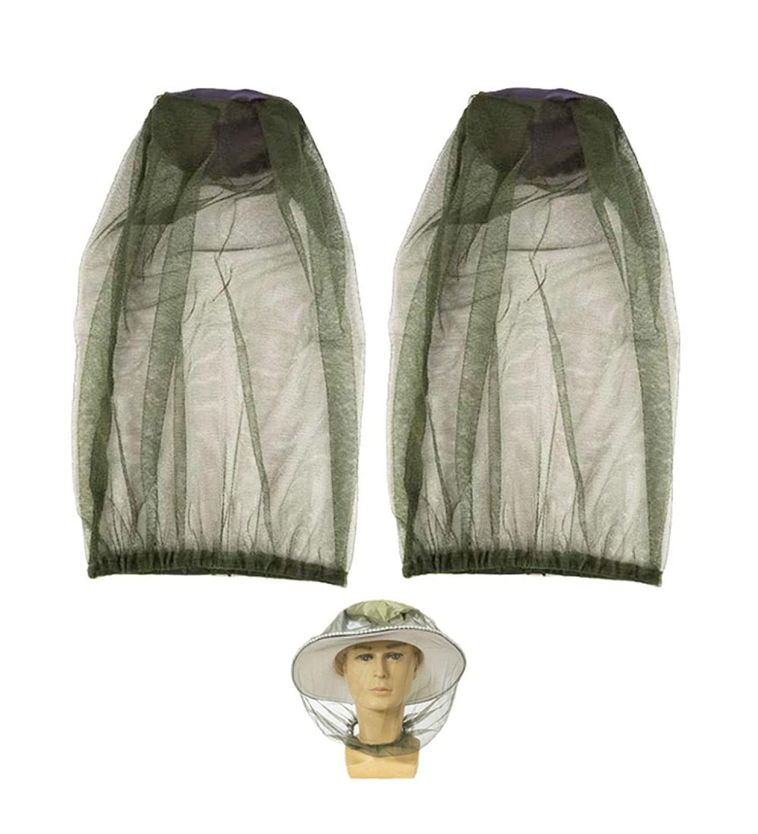2PCS Nylon Midge Head Net for Outdoor Activities - Mosquito Net for Hiking, Camping, Fishing - Buy Online on GoSupps.com
