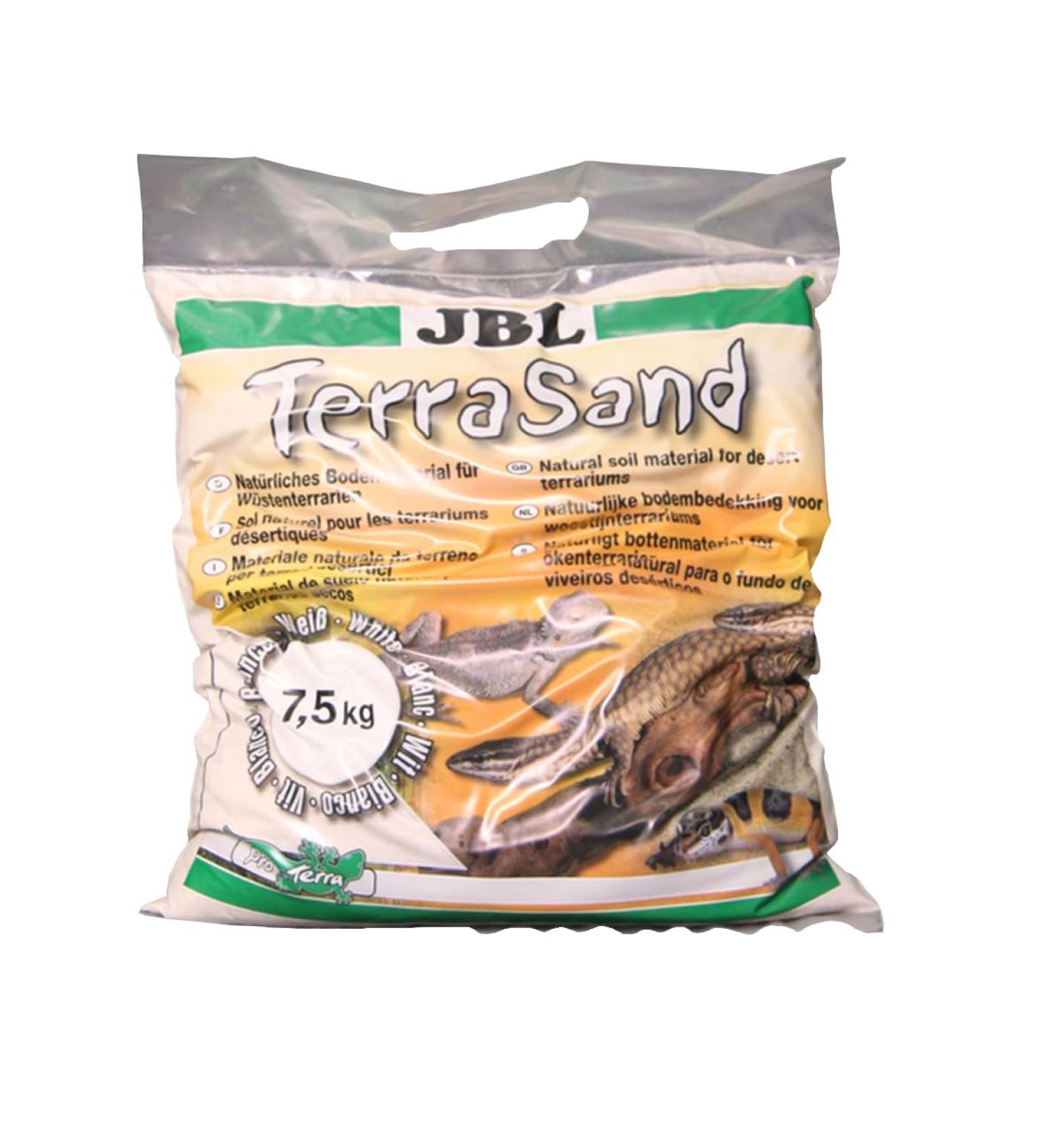 JBL 71019 Substrate for desert terrariums White sand TerraSand 7.5 kg White 7.5 kg