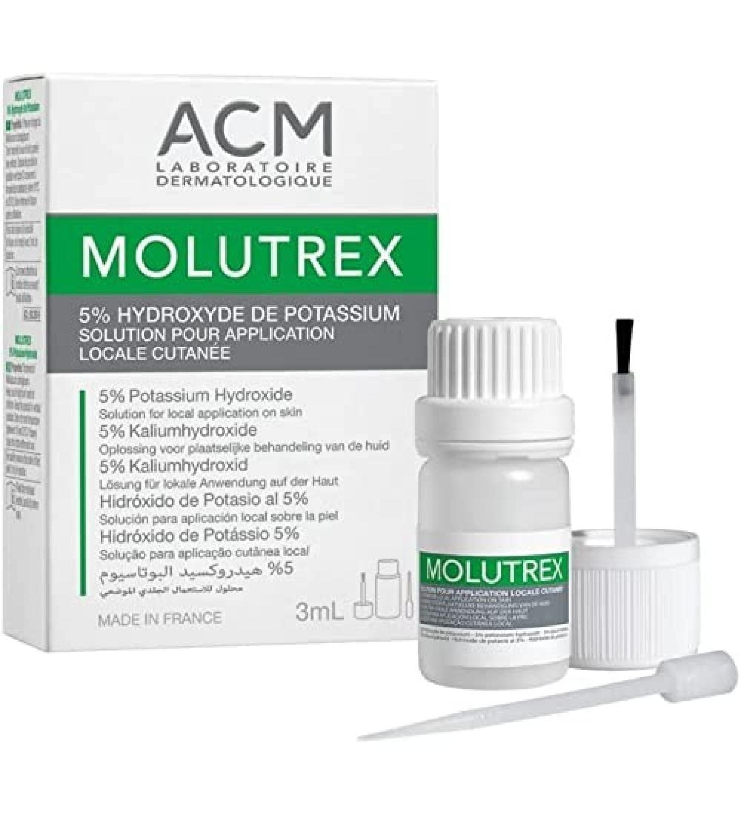 Molutrex Molluscum Contagiosum Treatment 3ml - Fast & Effective Relief - Buy Online on GoSupps.com