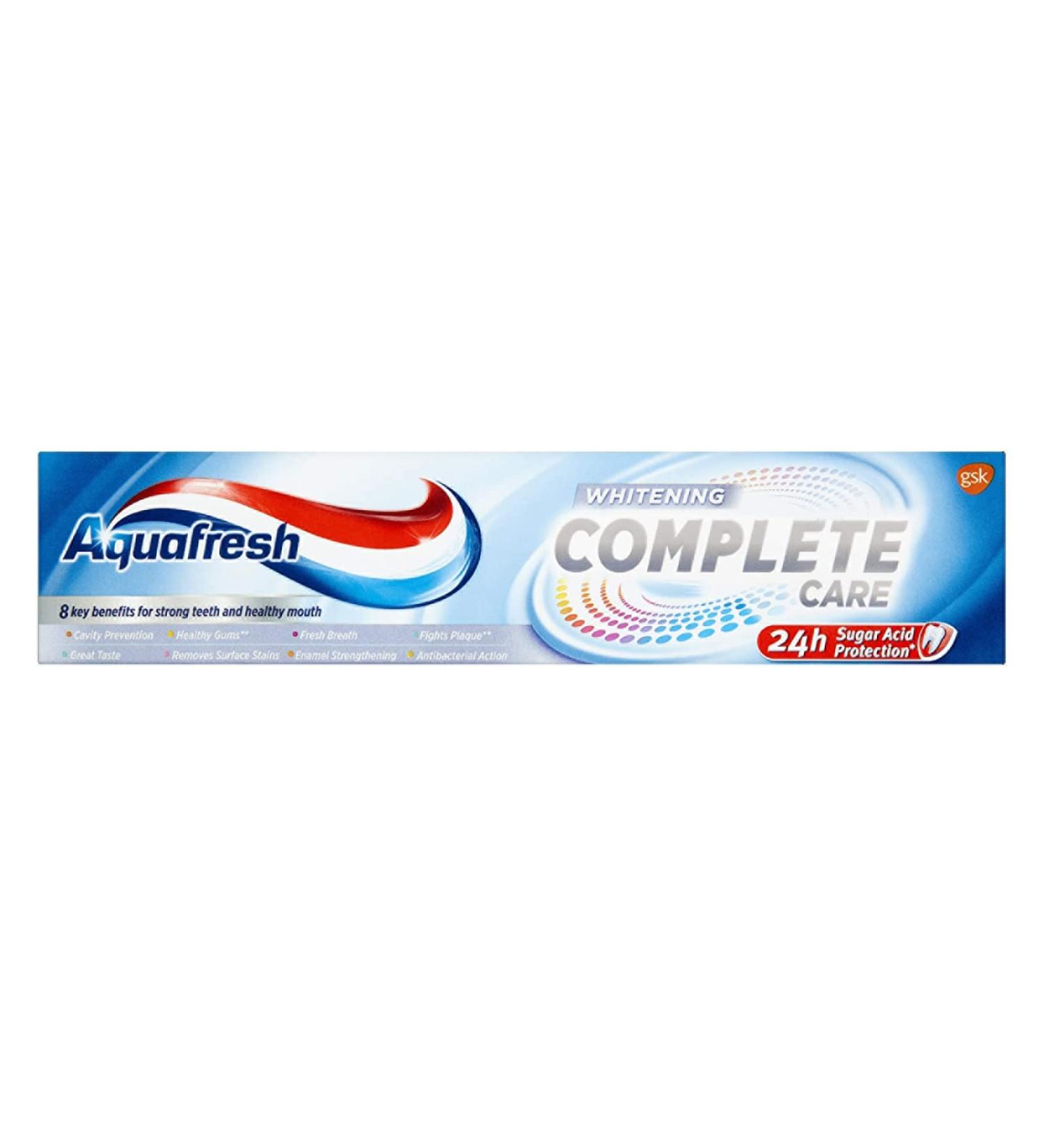 Aquafresh Aquafresh Complete Care Toothpaste 100 ml White
