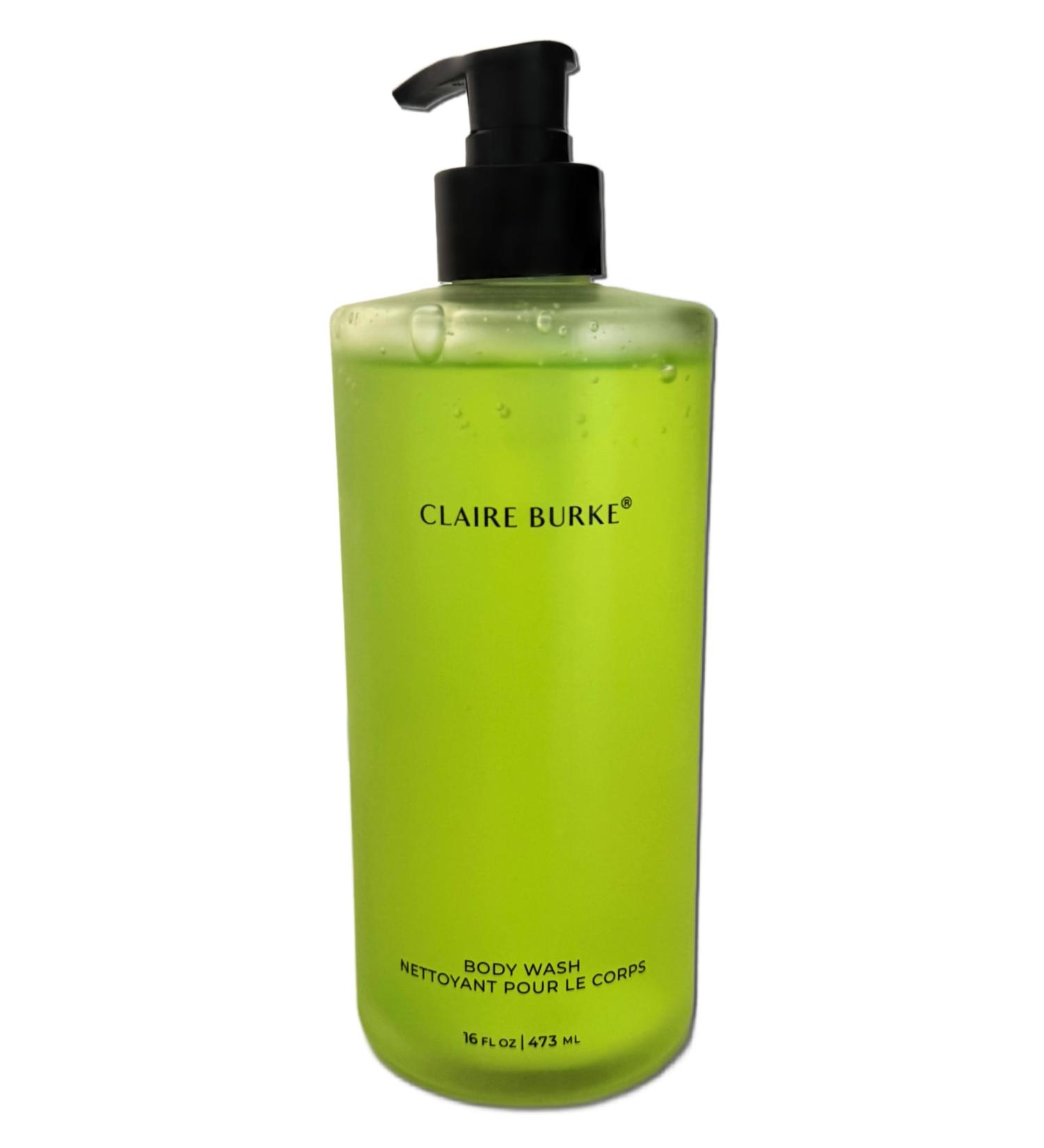 Claire Burke Original Body Wash Moisturizing Foaming Shower and Bath Gel Cleanser for Women 16 oz 1 ct