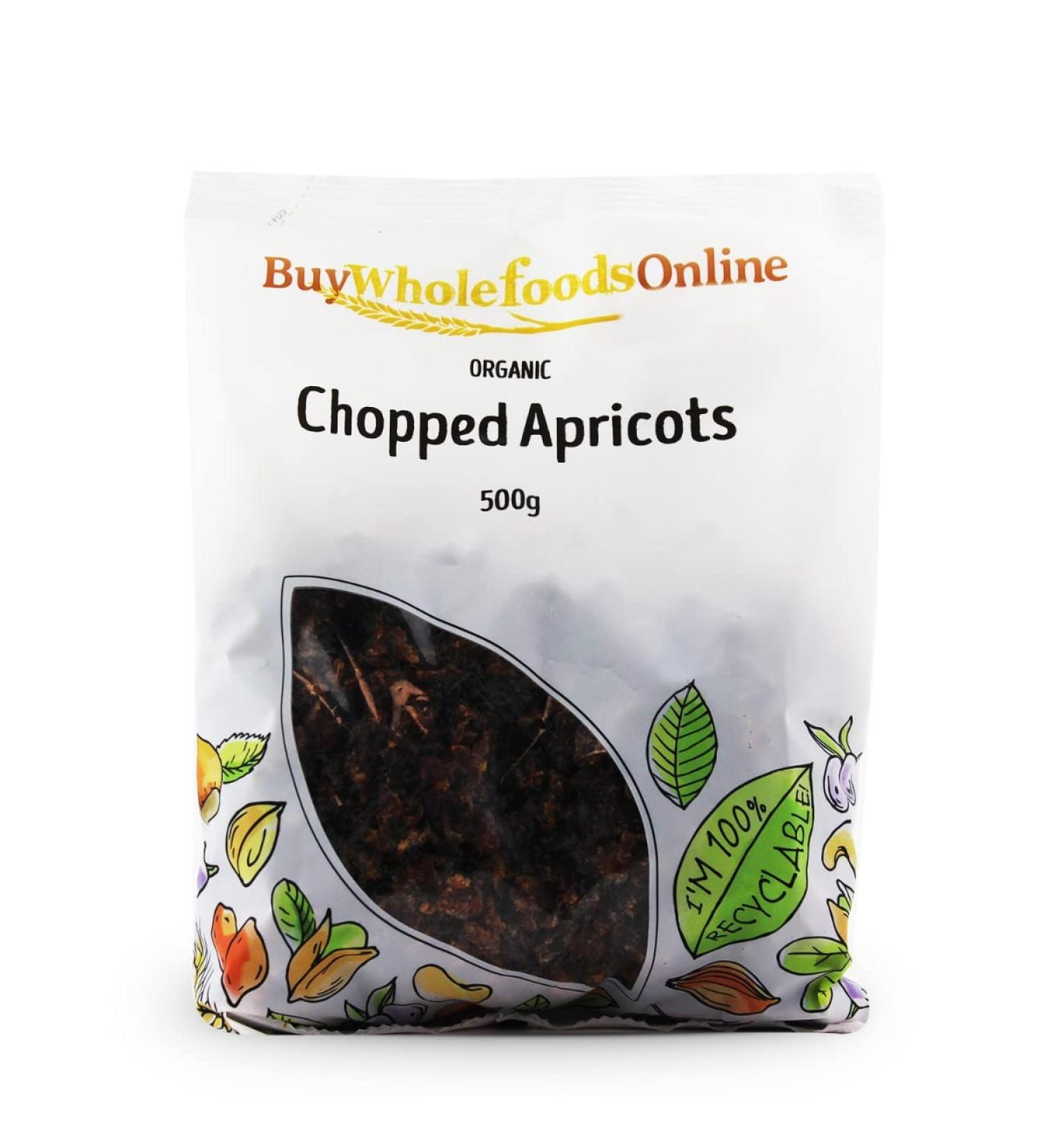 Organic Chopped Apricots 500g