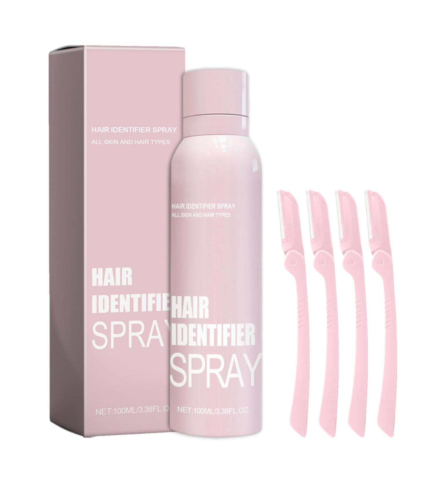 Hair Identifier Spray For Face Shaving Dermaplaning Spray For Face Hair Identifier Spray Face Hair Identifier Spray Hair Identification Spray And Dermaplaner Set Moisturizing Skin Dermaplaning Spray - Buy Online on GoSupps.com