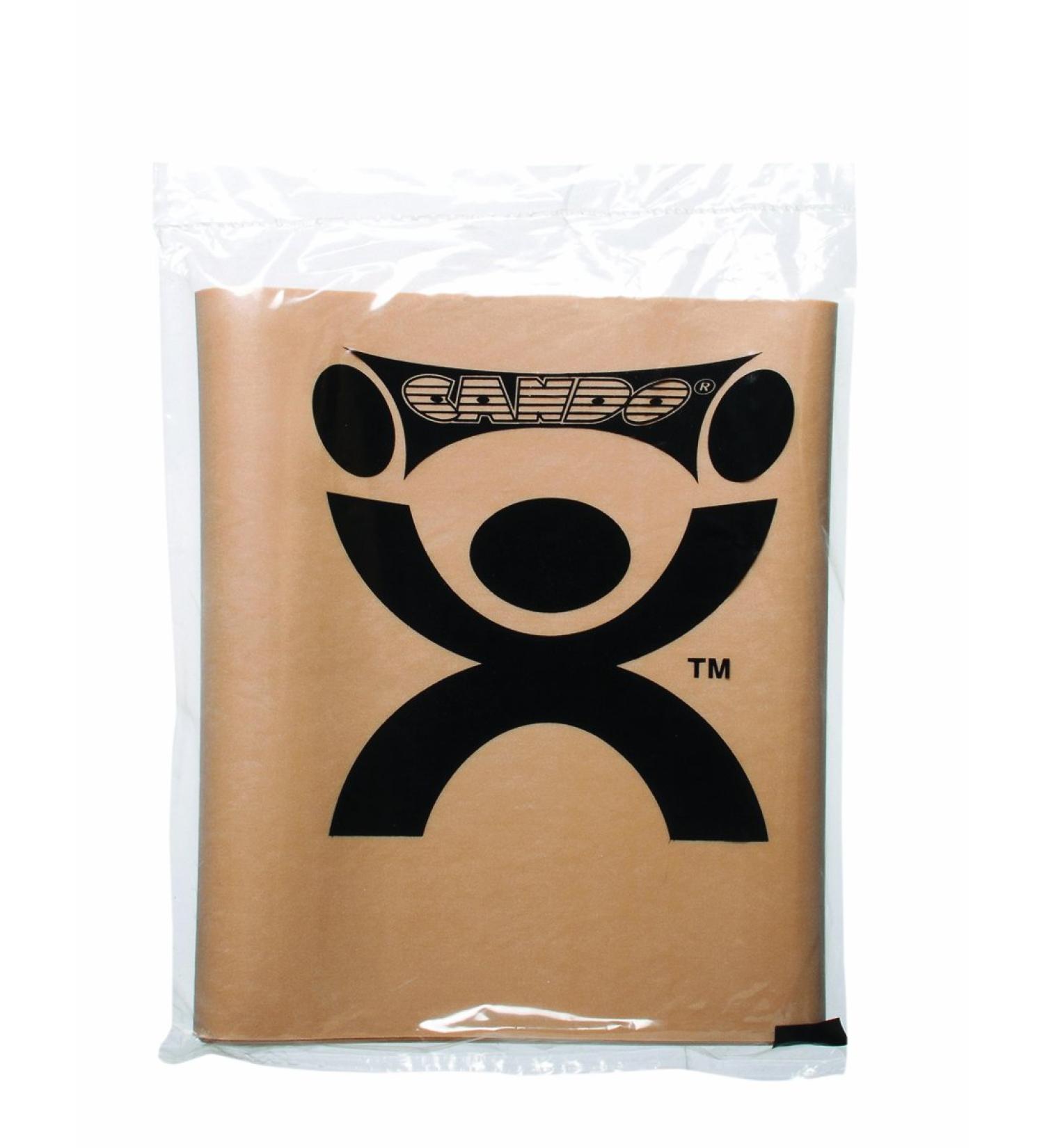 CanDo 10-5607 Latex Free Exercise Band 4' Length Gold-XXX-Heavy