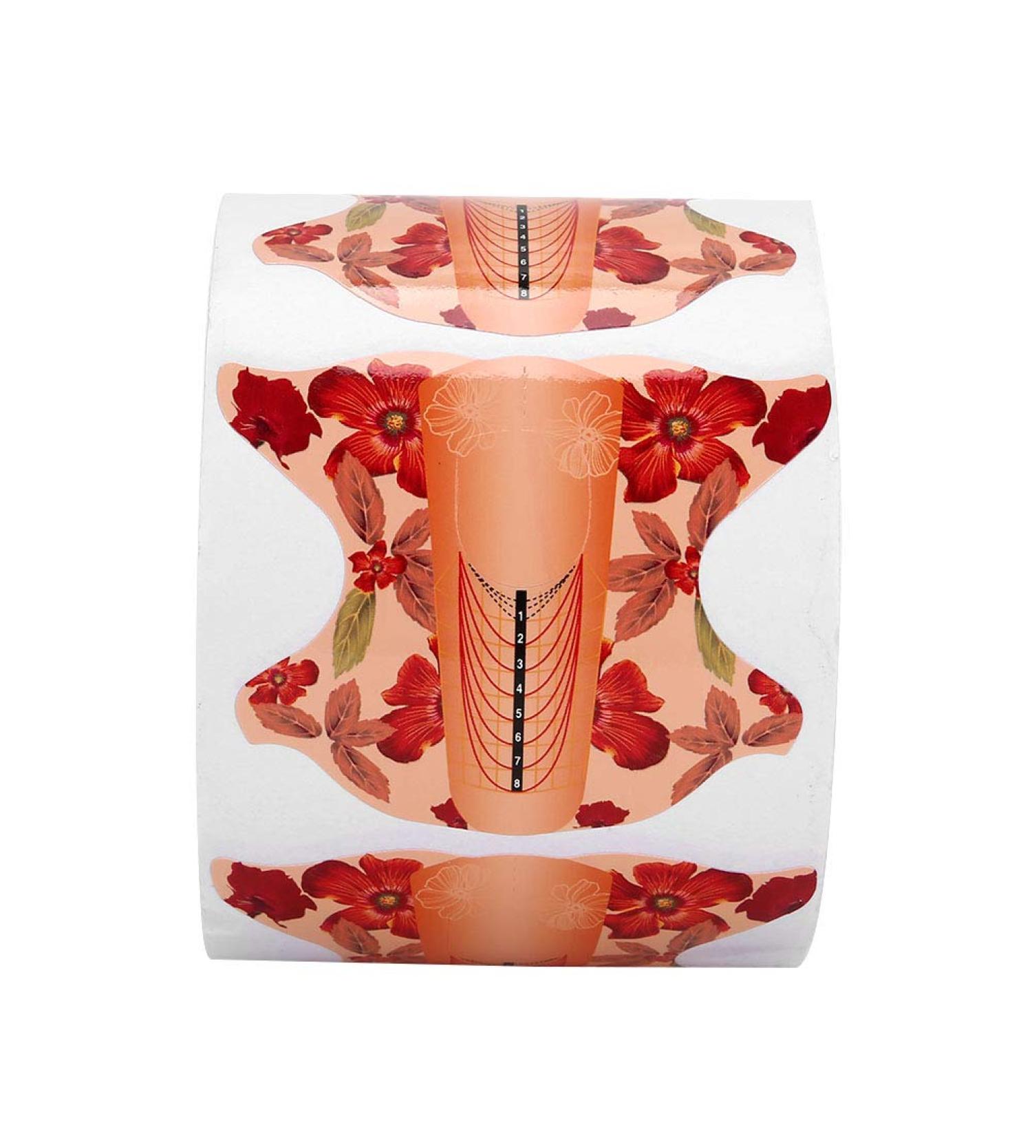 Nail Art Form Easy To Remove Dust Self-adhesive Forms Convenient To Use Nail Extension Form Long Nail Forms Easy To Operate and Carry for Nail Salons - Buy Online on GoSupps.com