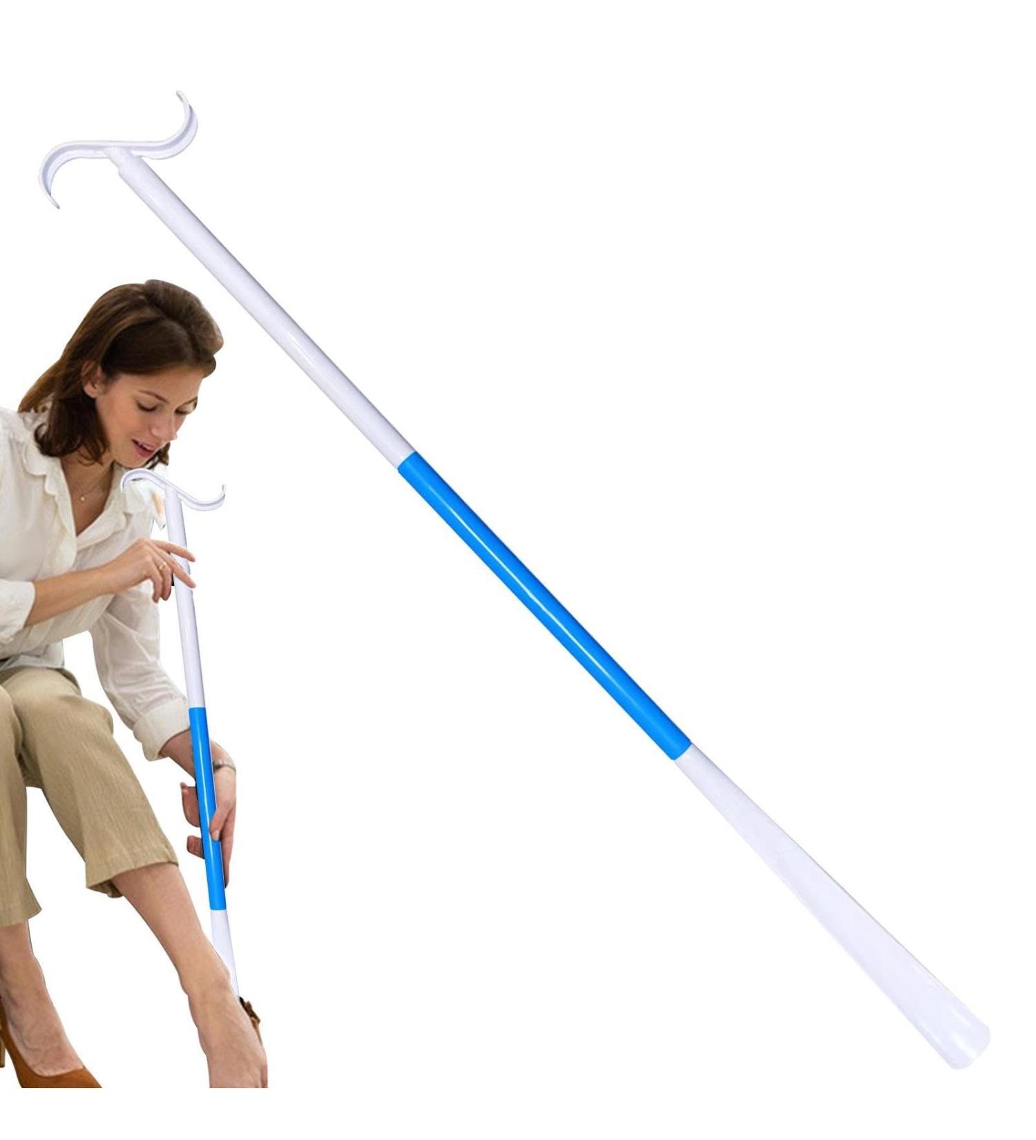 Geruwam Sock Helpers for Seniors | Easy Sock Aid Device with Adjustable Shoe Puller | Multi-functional Dressing Aids - Buy Online on GoSupps.com