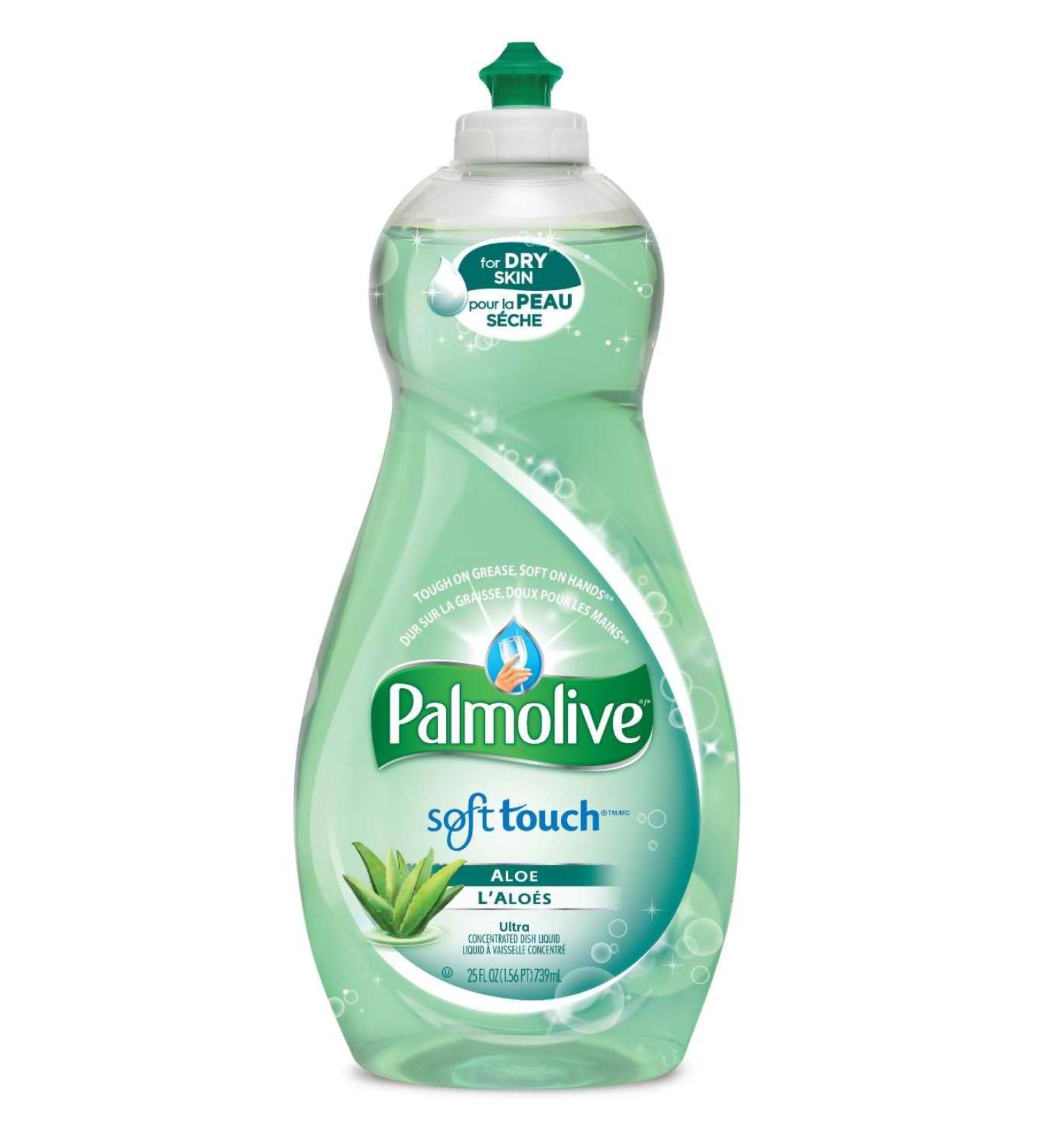 Buy Palmolive Ultra Soft Touch with Aloe Dishwashing Liquid - 25 oz | Gentle on Hands Tough on Grease | International Shipping Available - Buy Online on GoSupps.com