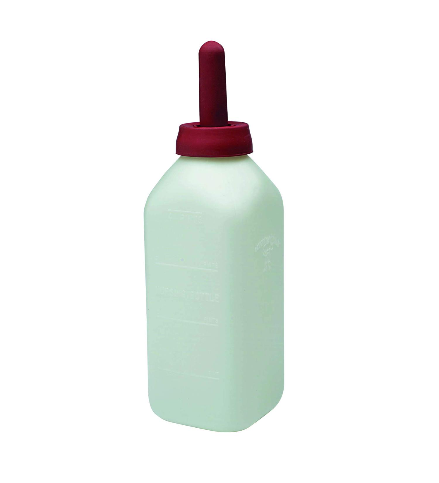 Calf Nursing Bottle - Little Giant - 2 Quart Nursing Bottle with Snap-On Nipple (Item No. 9812) - Buy Online on GoSupps.com
